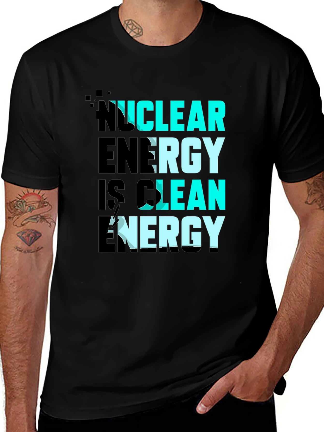 Variant 30 of Nuclear Energy Is Clean T-Shirt