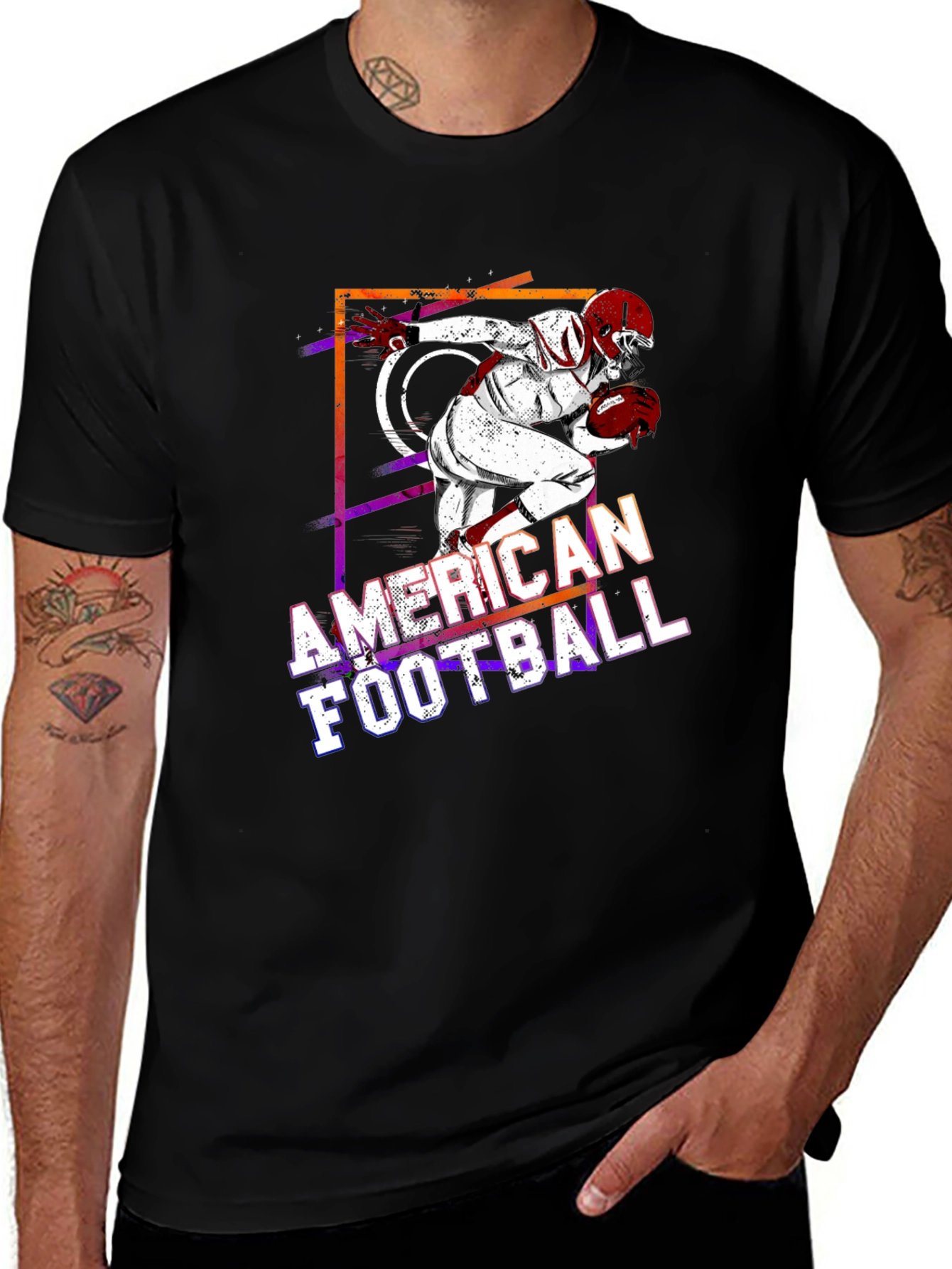 American Football Graphic Tee