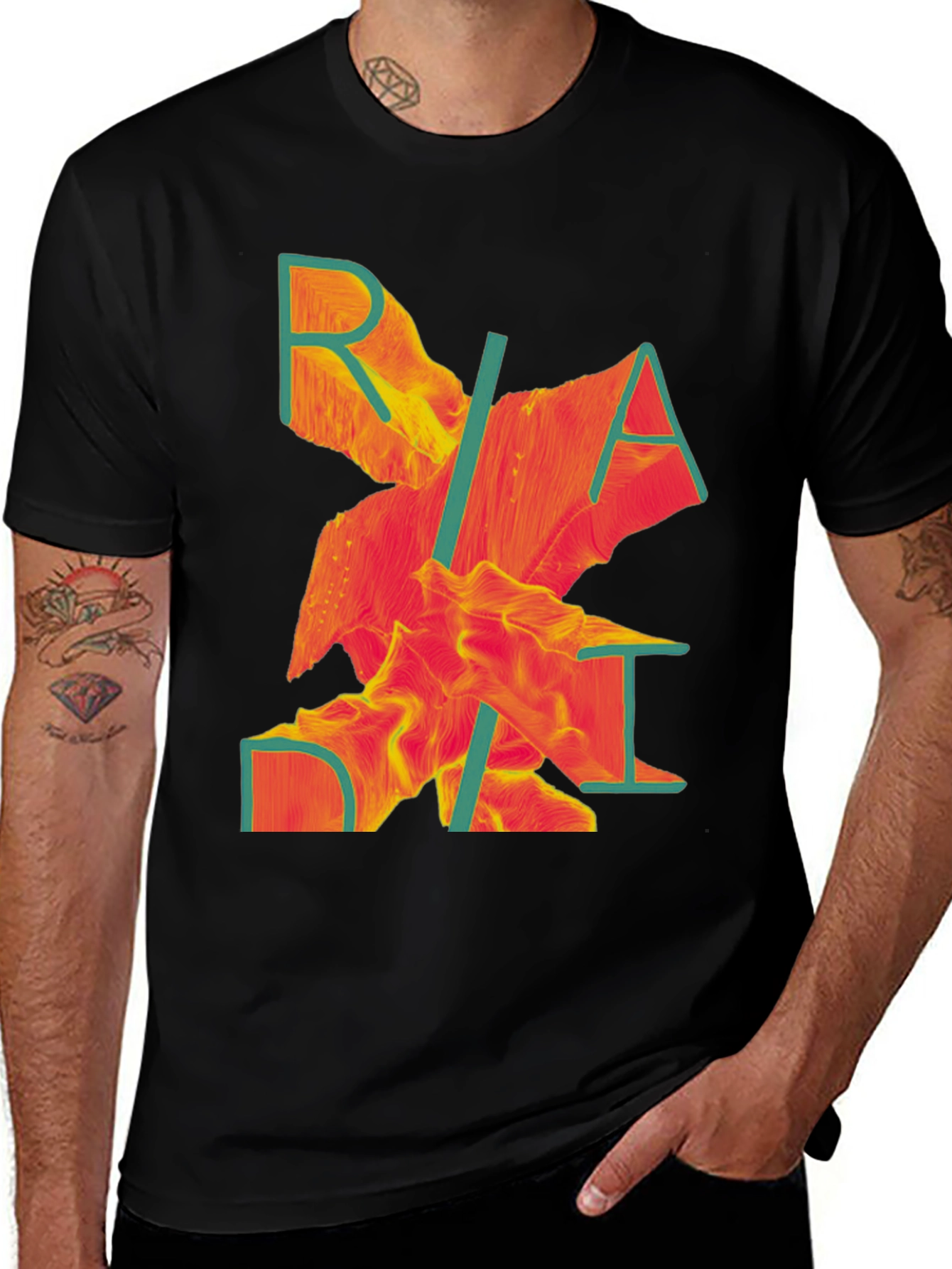 Variant 25 of Abstract Graphic Tee - Bold & Unique Design