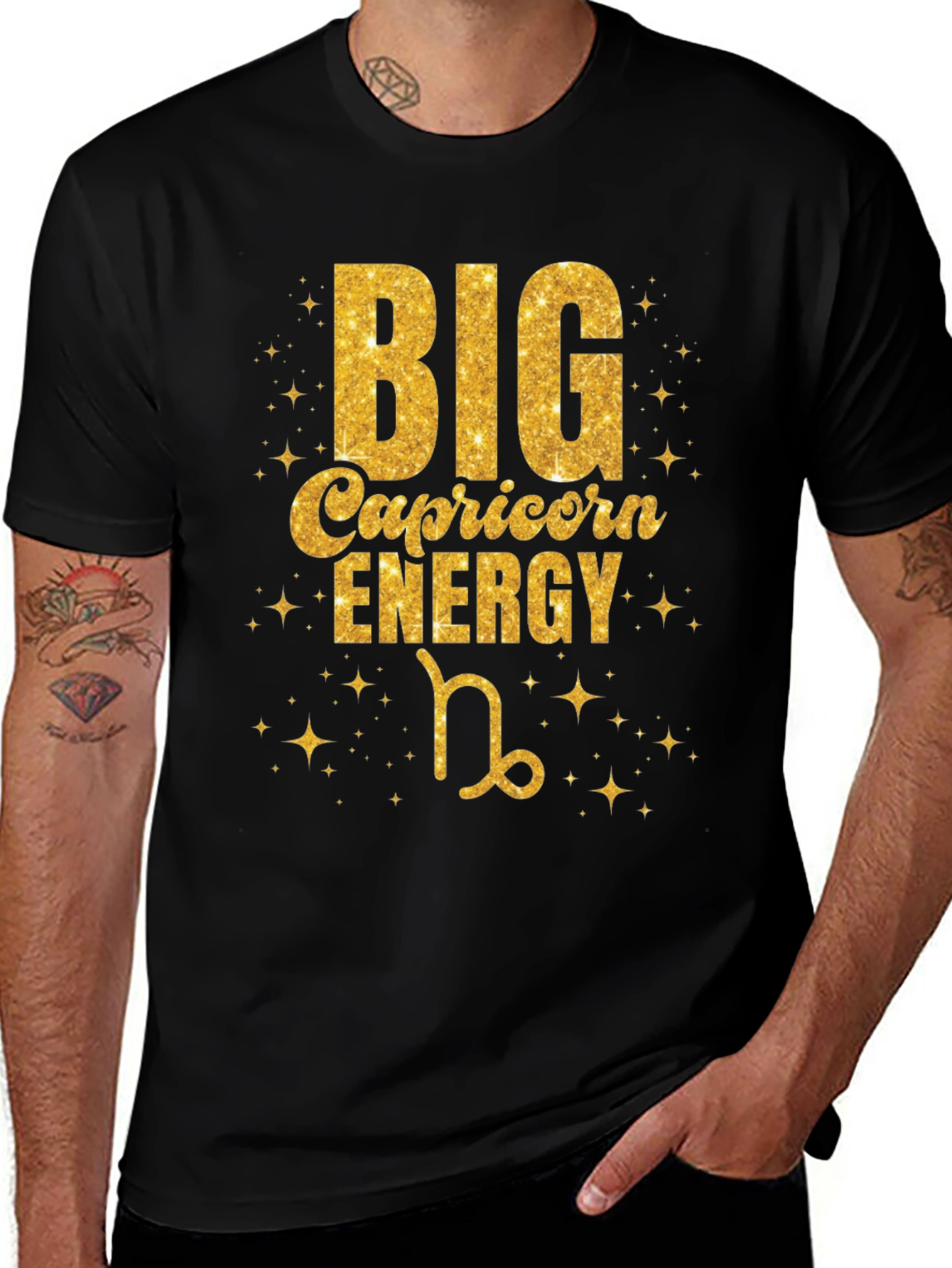 Variant 23 of Big Capricorn Energy Graphic T-Shirt