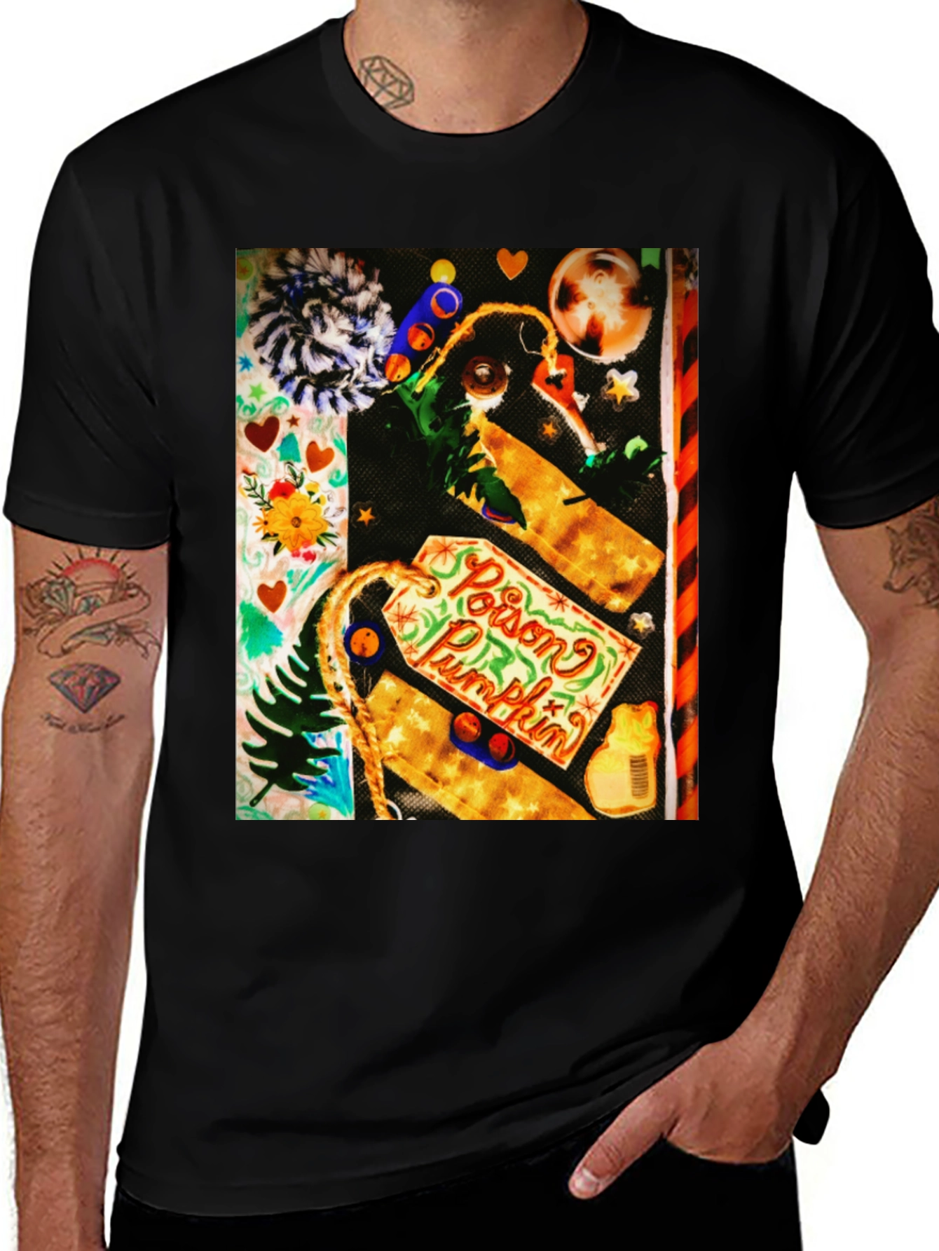 Variant 4 of Poison Pumpkin T-Shirt - Unique Graphic Tee