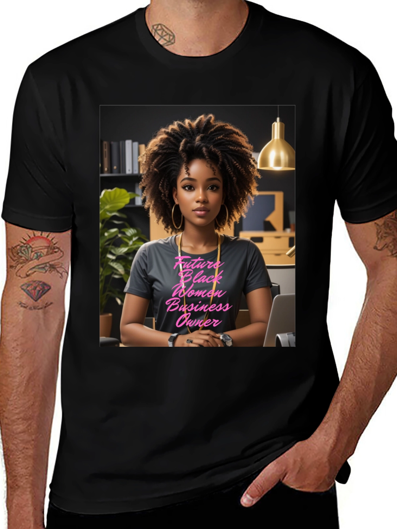 Variant 9 of Future Black Woman Business Owner T-Shirt
