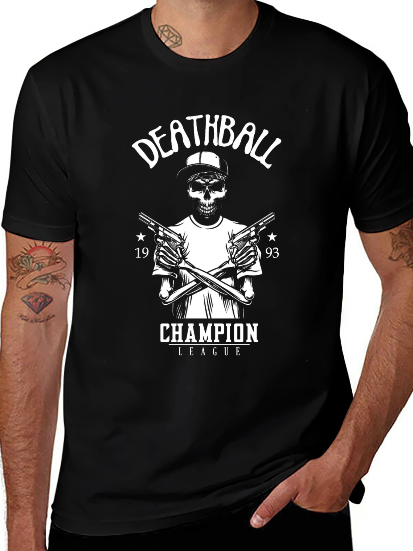 Variant 20 of Deathball Champion League T-Shirt