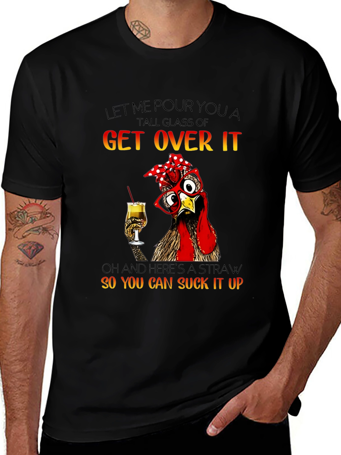 Variant 24 of Suck It Up Turkey T-Shirt - Funny Thanksgiving Tee
