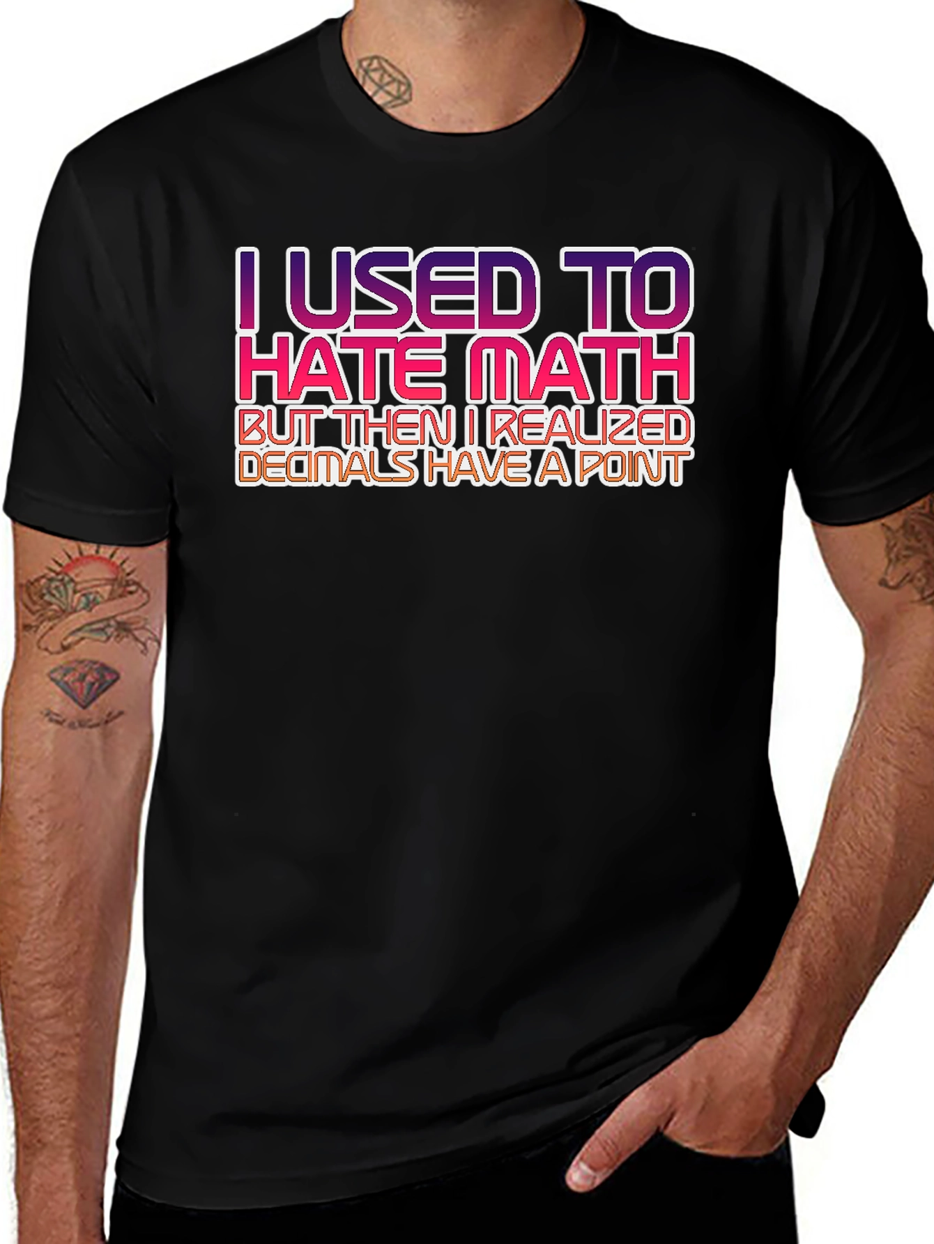 Variant 19 of I Used To Hate Math T-Shirt