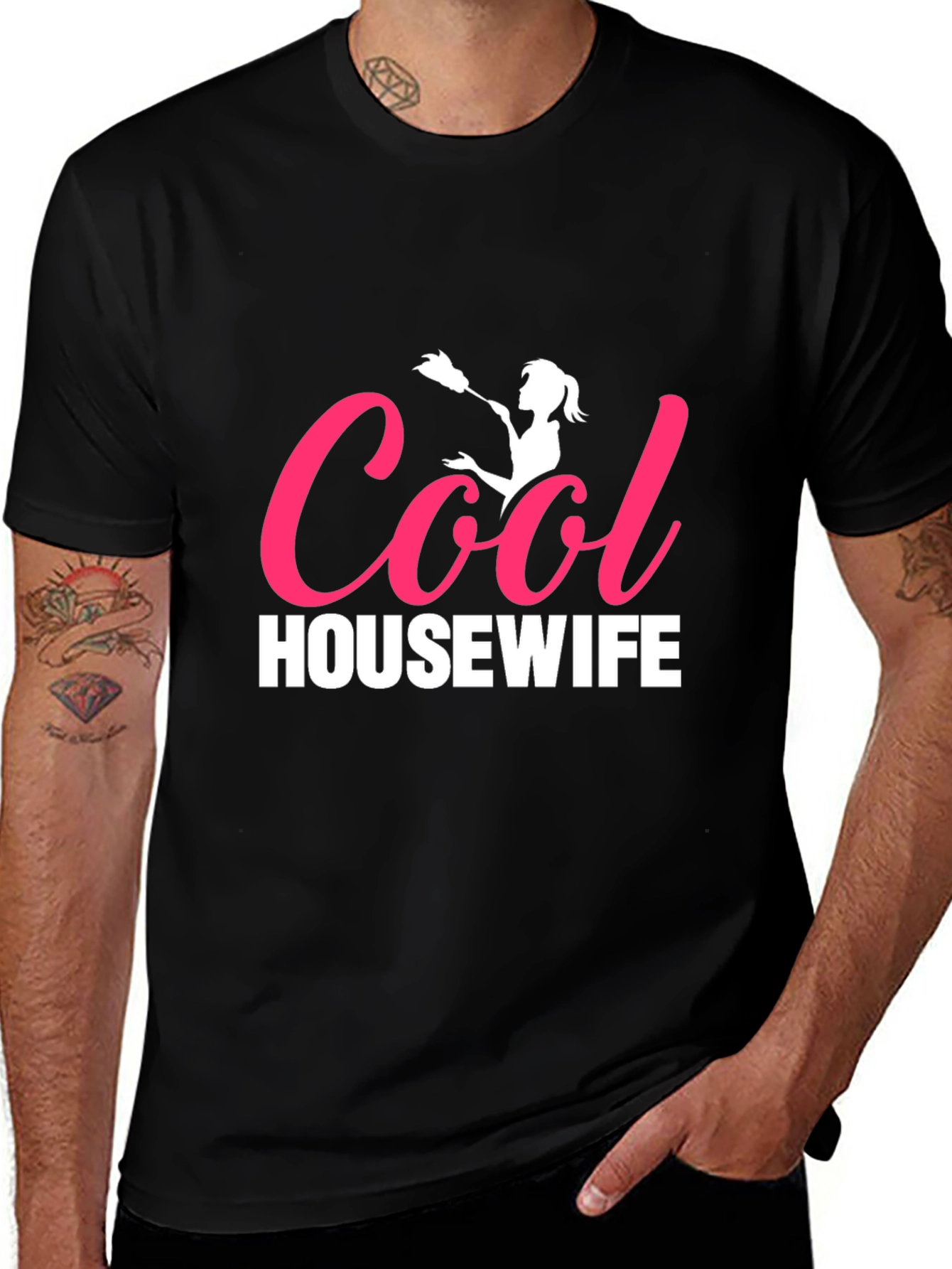 Variant 28 of Cool Housewife T-Shirt - Novelty Graphic Tee
