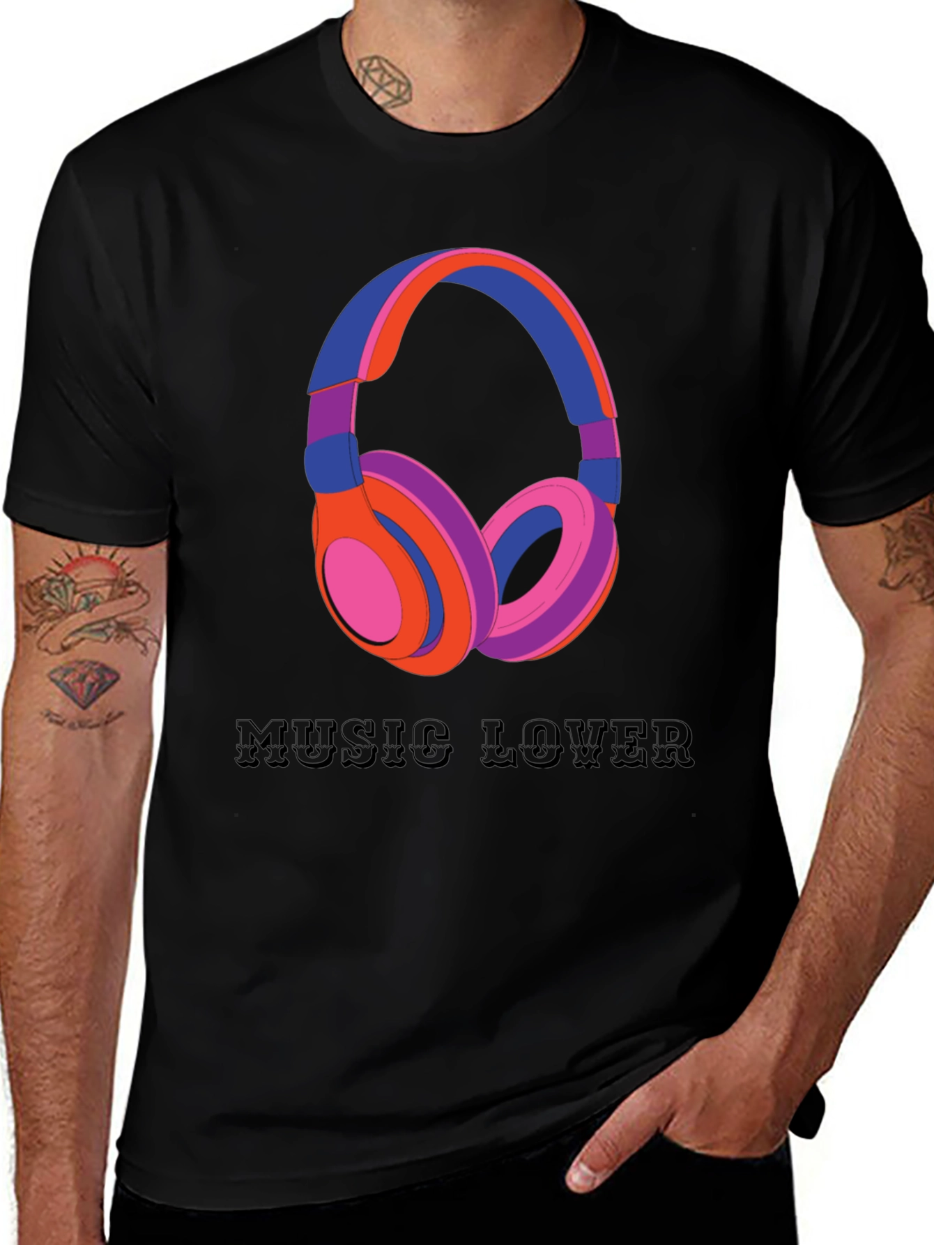 Variant 21 of Music Lover Graphic Tee