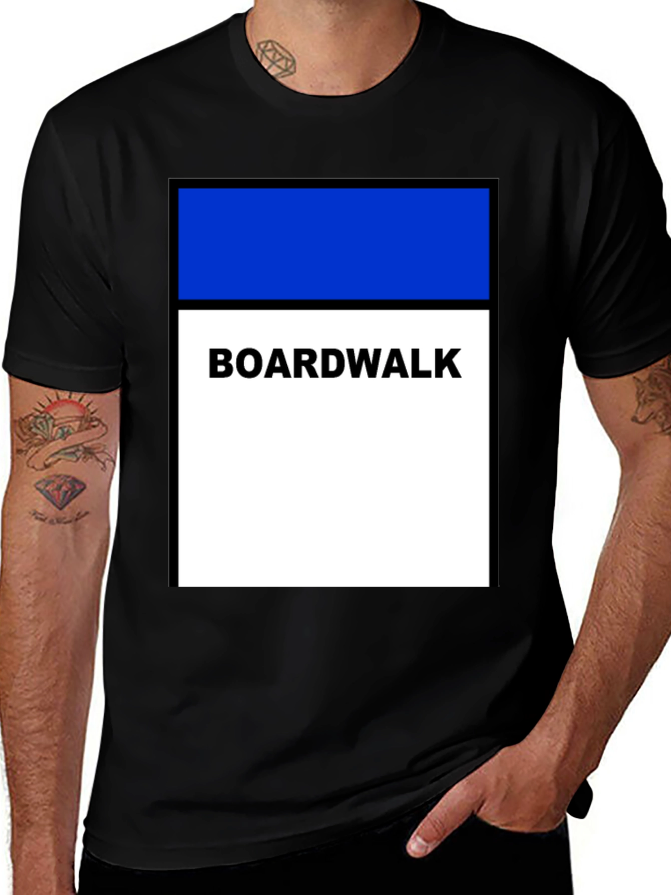 Boardwalk Monopoly T-Shirt - Classic Game Tee