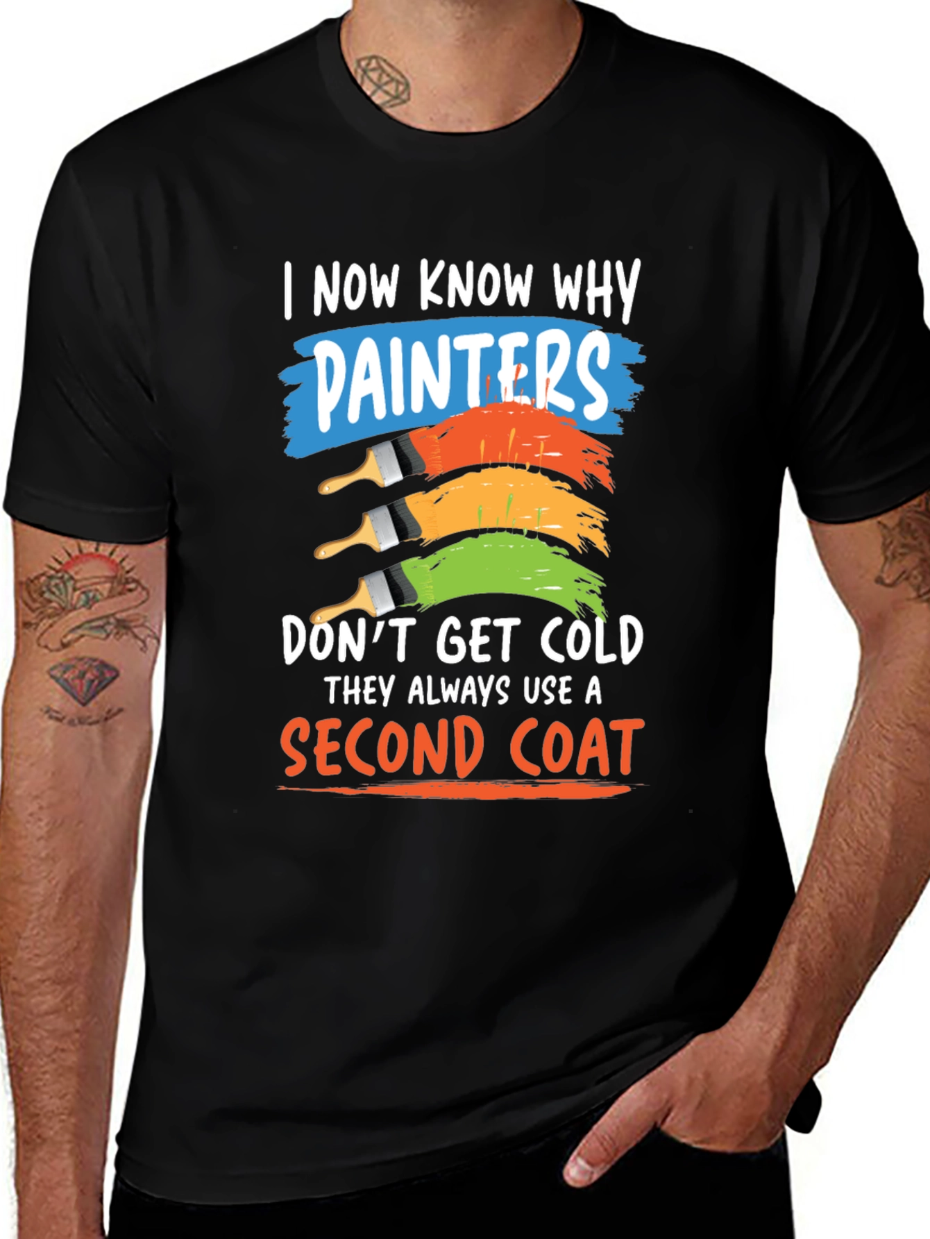 Variant 30 of Painters Second Coat Funny T-Shirt