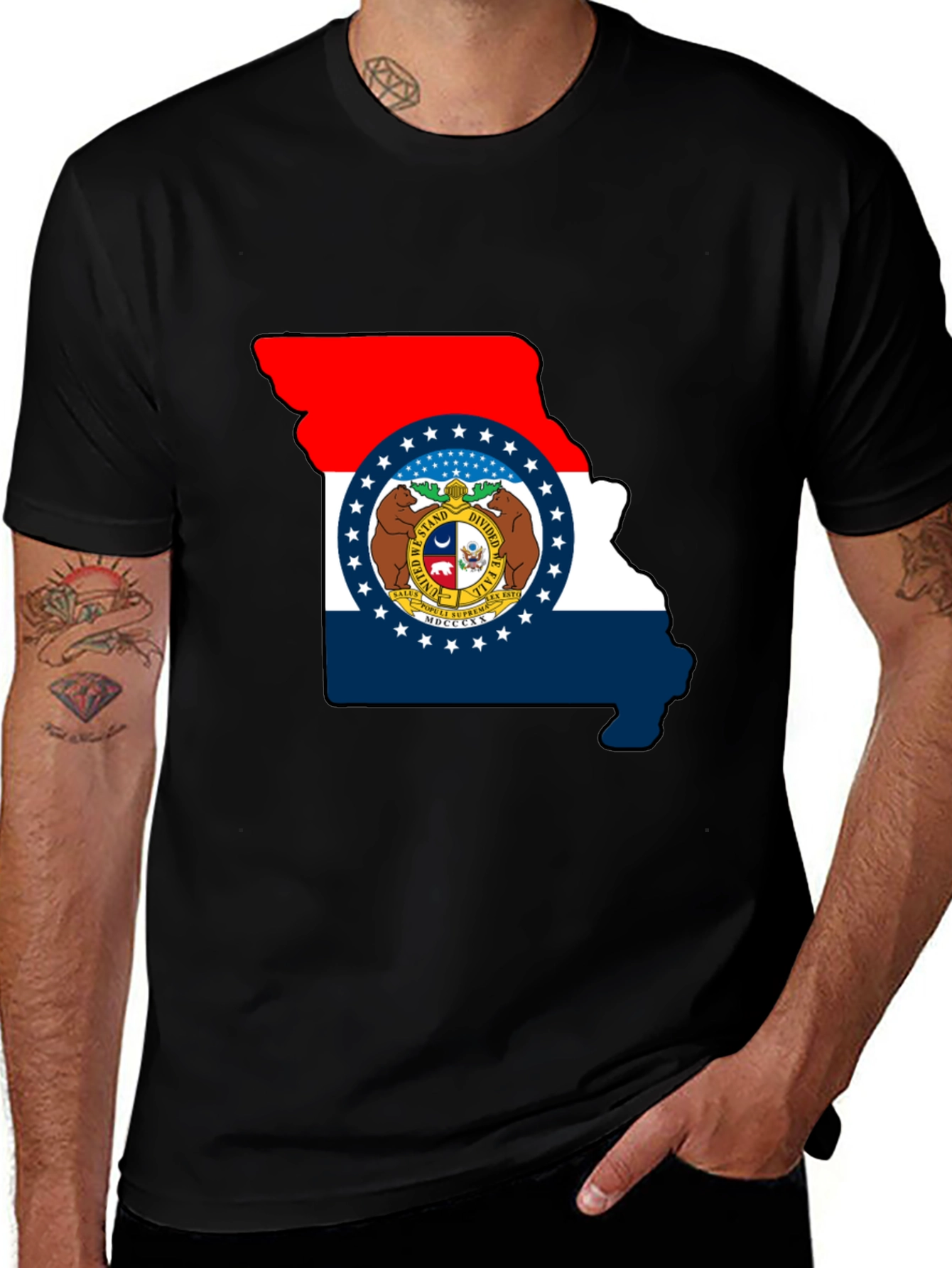 Missouri State Flag T-Shirt - USA Pride Tee