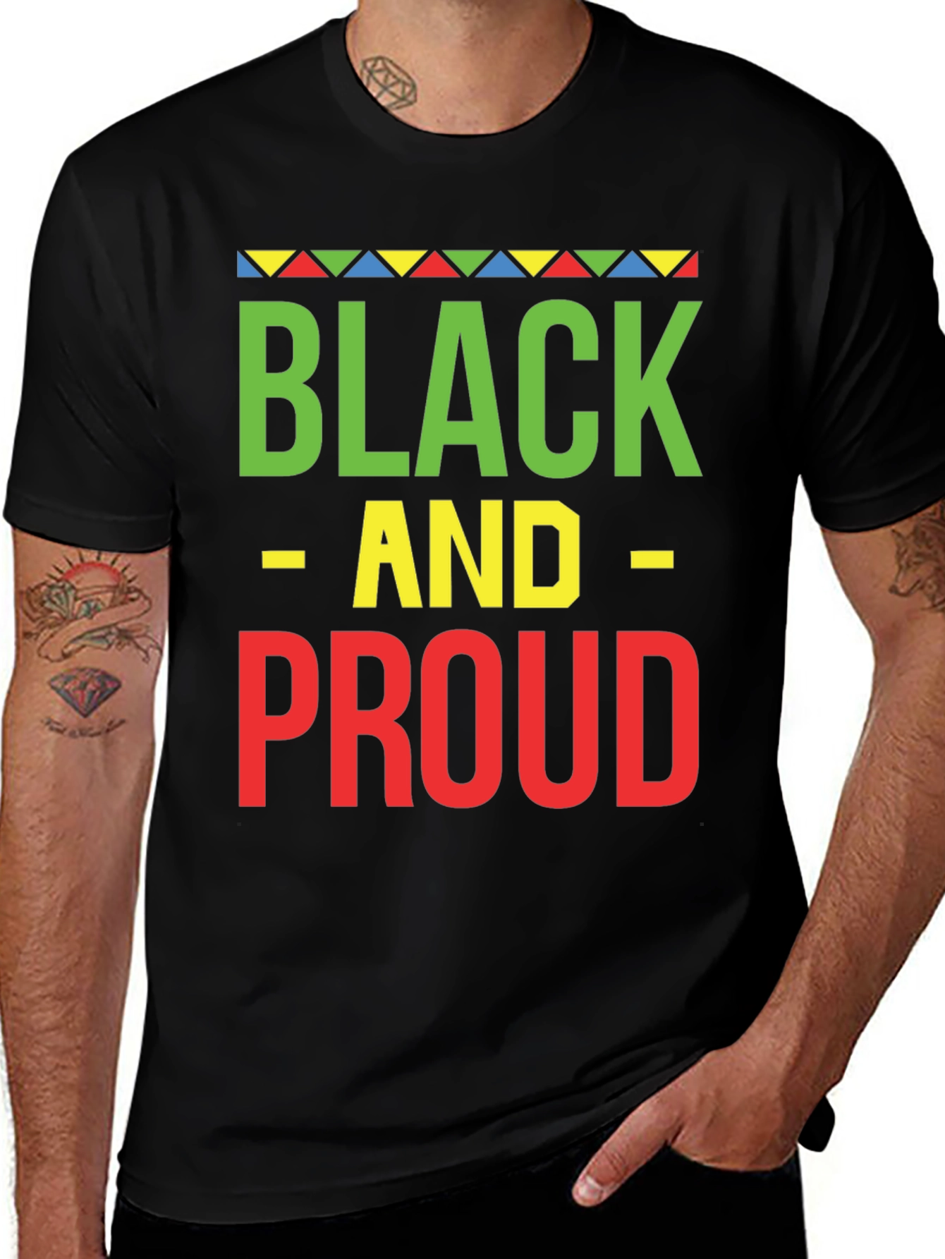 Variant 22 of Black and Proud T-Shirt