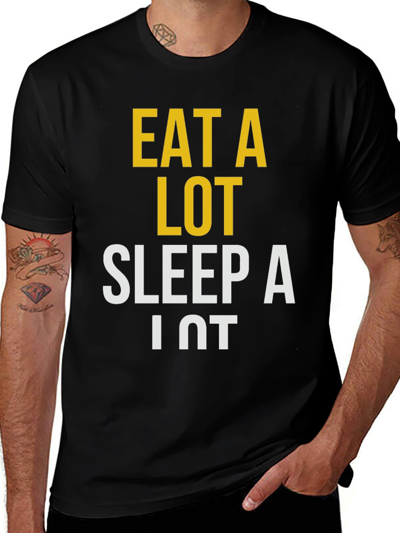 Variant 19 of Eat A Lot Sleep A Lot T-Shirt