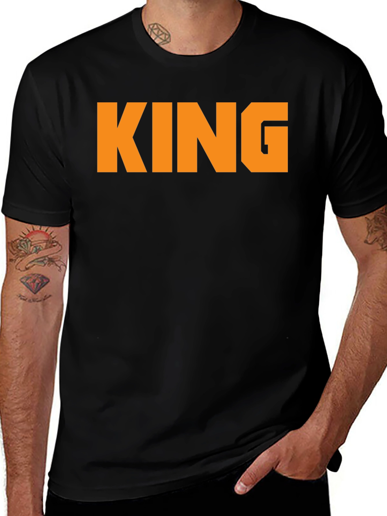 Variant 20 of King Graphic Tee - Bold Statement T-Shirt