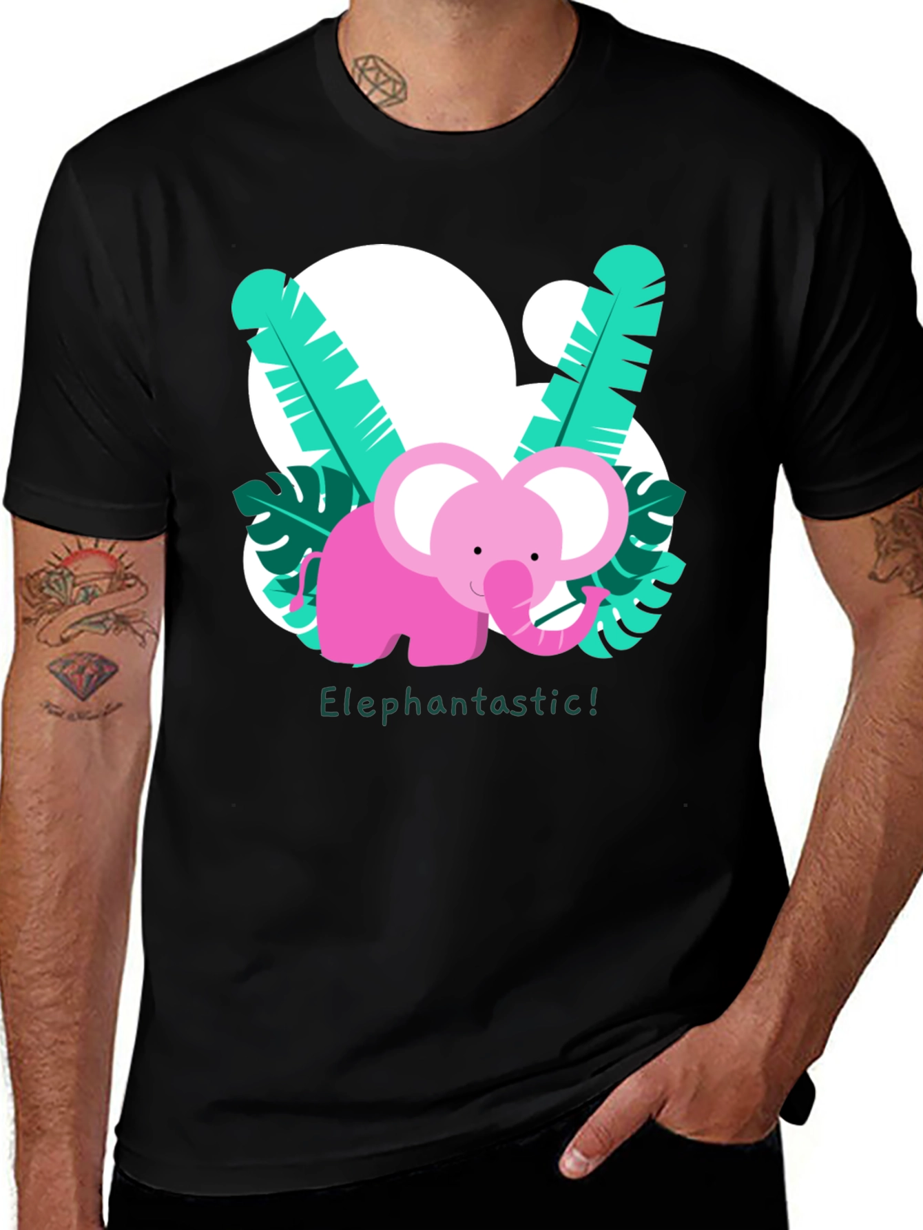 Elephantastic Graphic T-Shirt