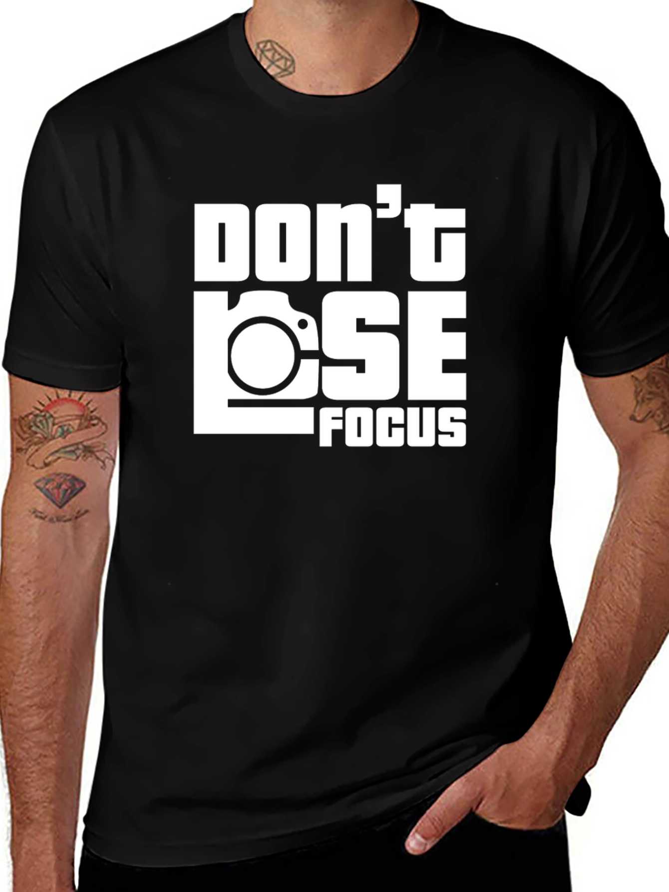 Variant 20 of Don't Lose Focus Graphic T-Shirt