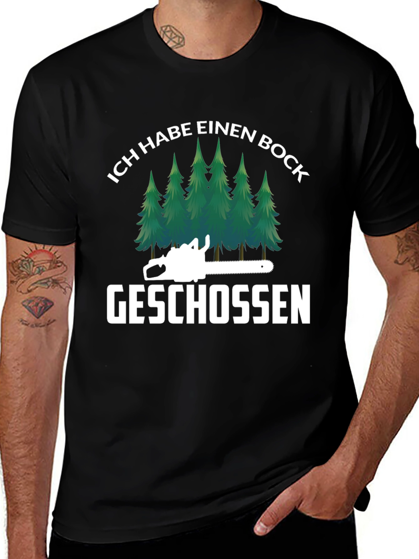 Ich Habe Einen Bock Geschossen T-Shirt