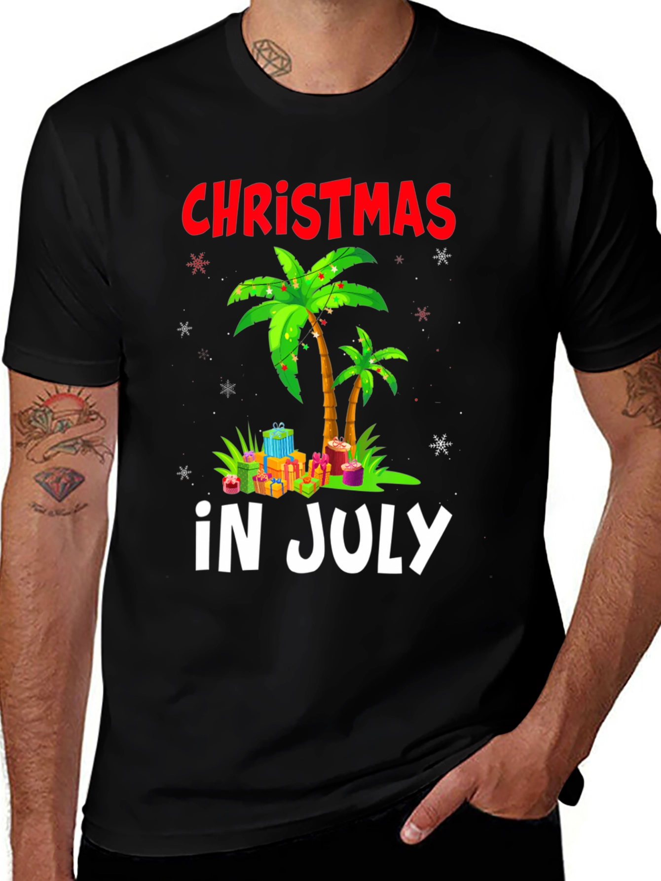 Variant 16 of Christmas in July Graphic Tee