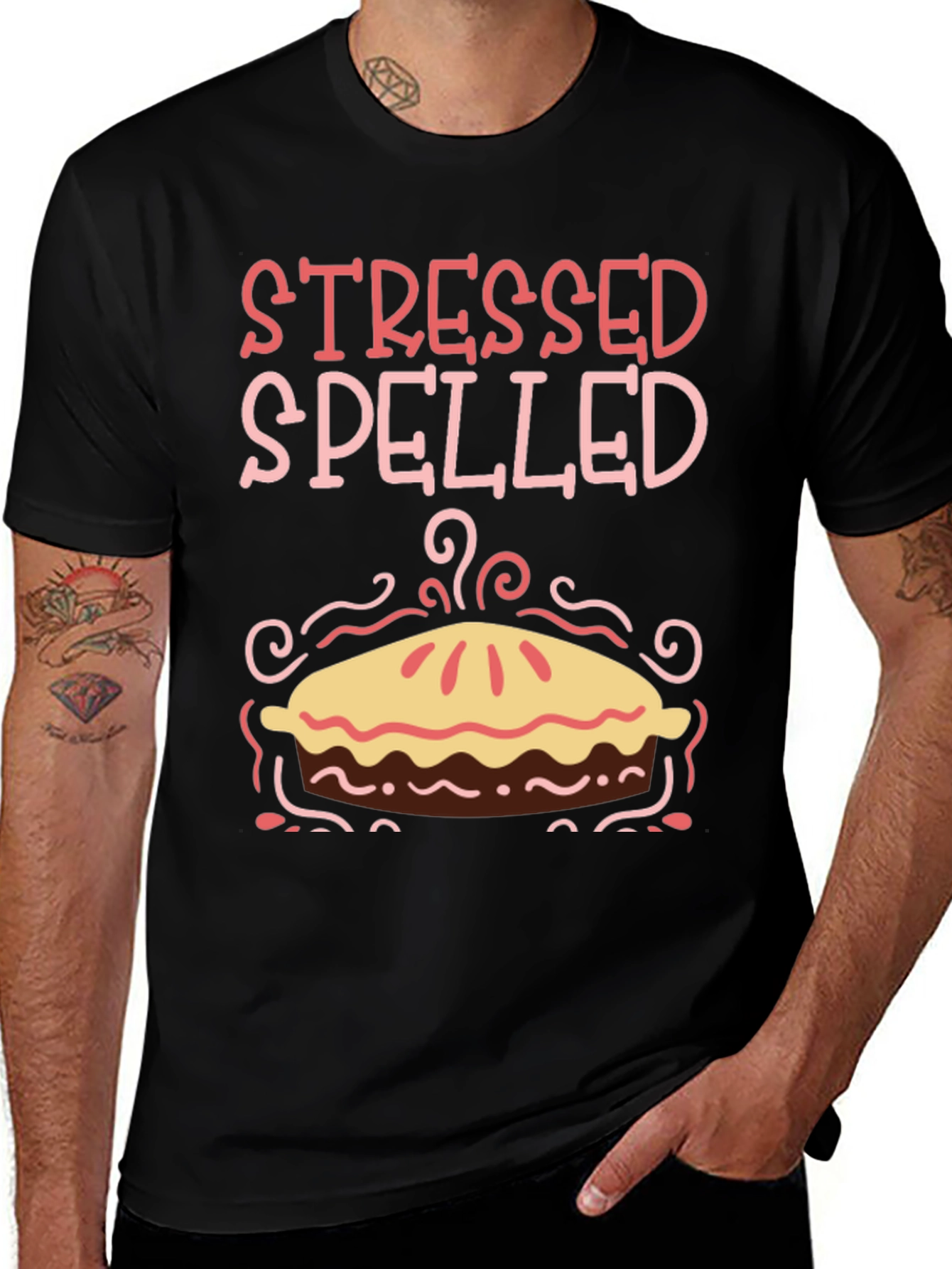 Variant 20 of Stressed Spelled Backwards is Desserts T-Shirt