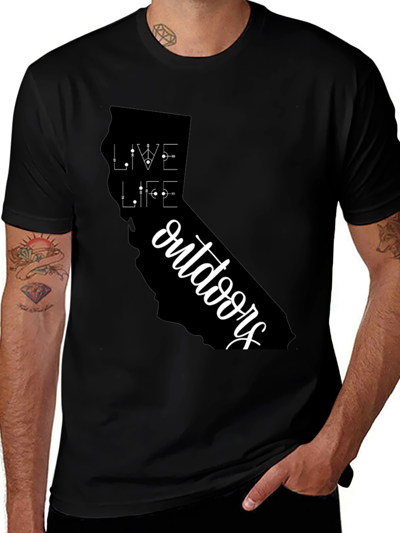 Variant 23 of California Outdoors Graphic Tee - Live Life Outside