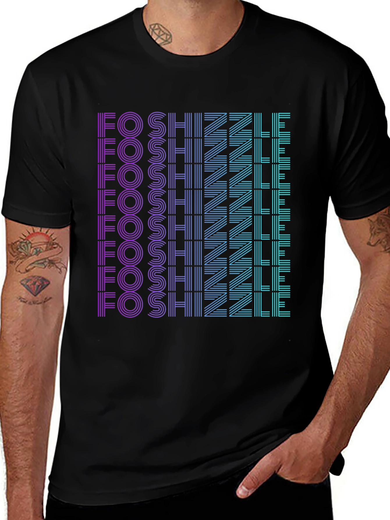 Variant 3 of Foshizzle Graphic T-Shirt - Trendy Urban Style