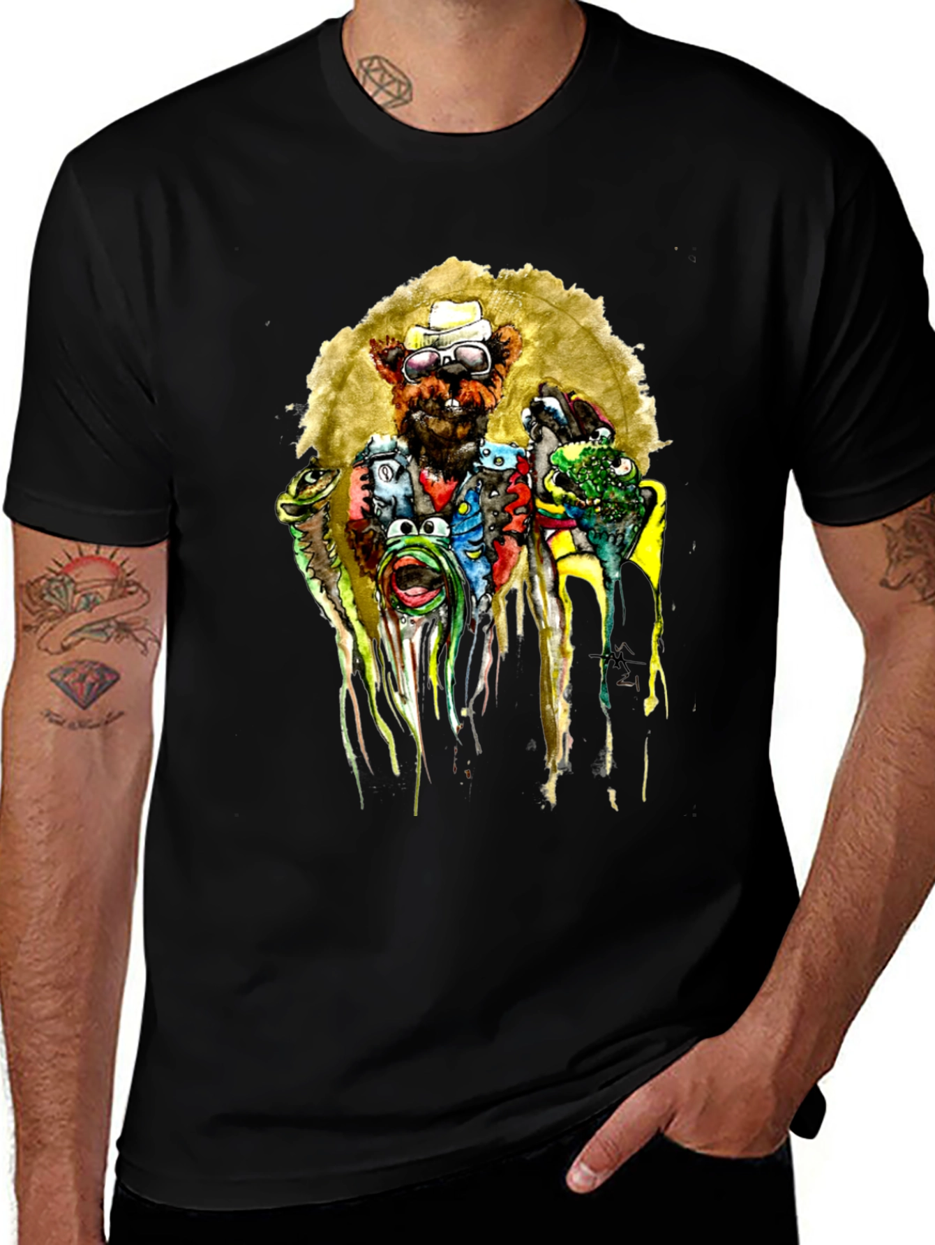 Groovy Muppet Show Fan T-Shirt - Retro Cartoon Tee