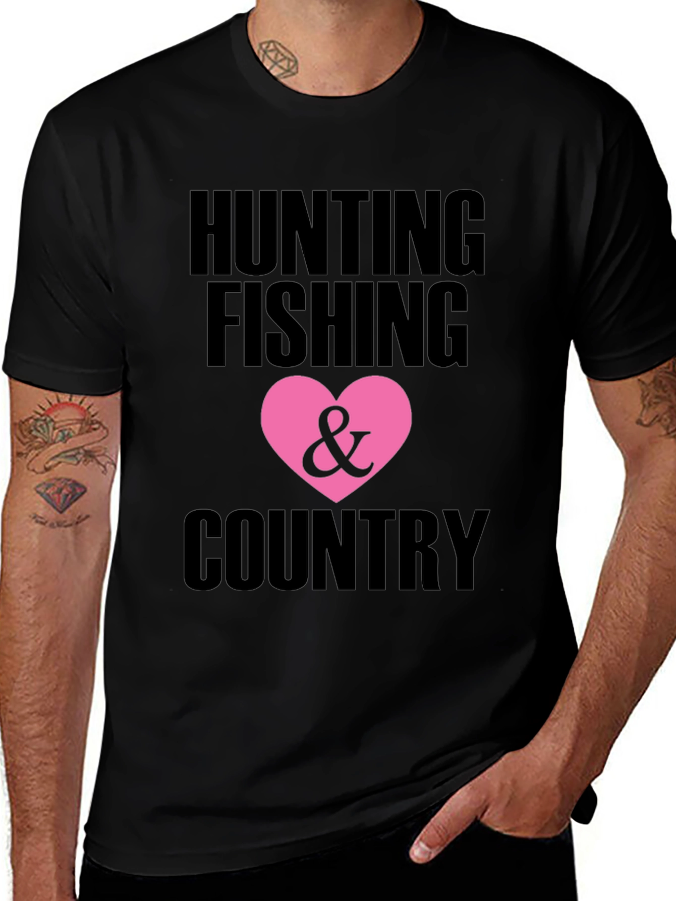Variant 20 of Hunting Fishing & Country Tee