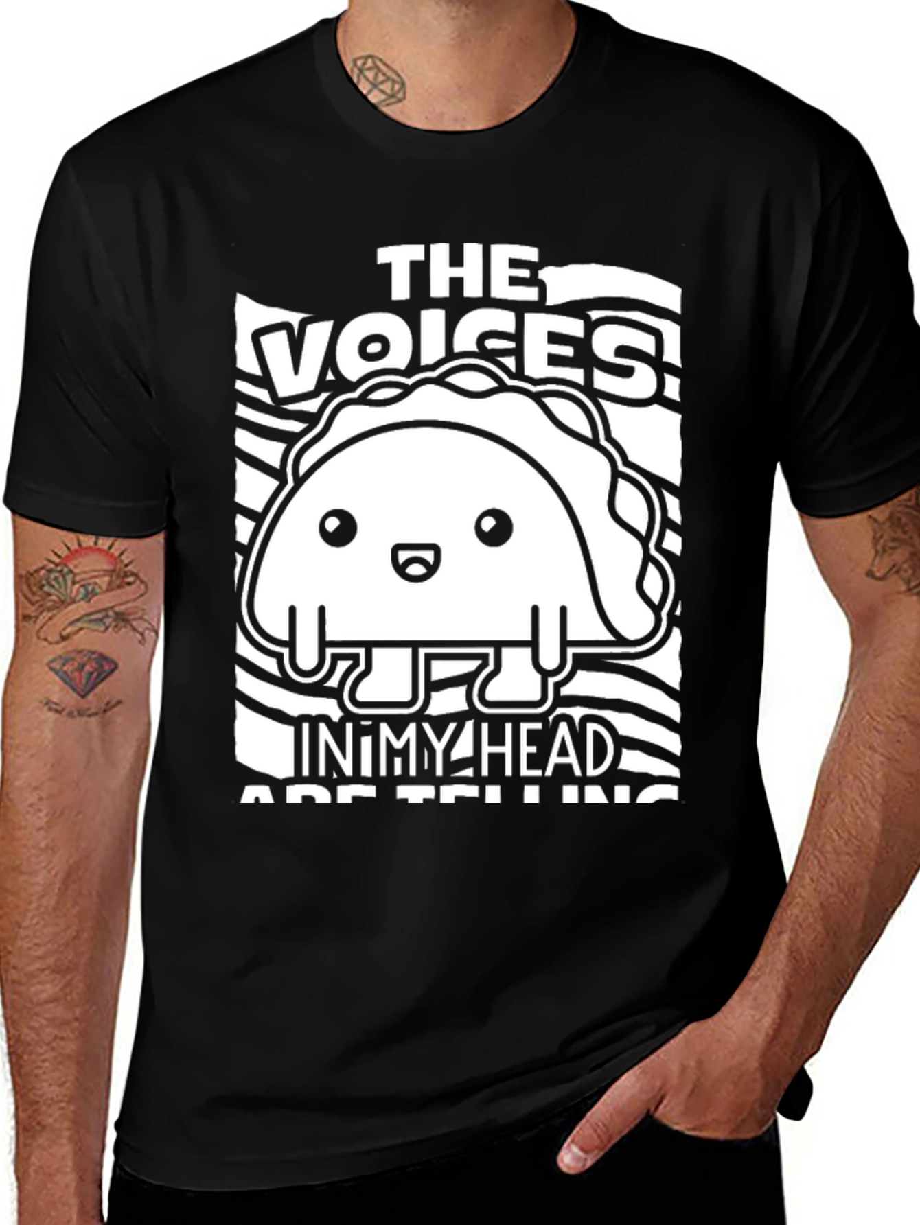 Variant 25 of Taco 'The Voices' Graphic Tee