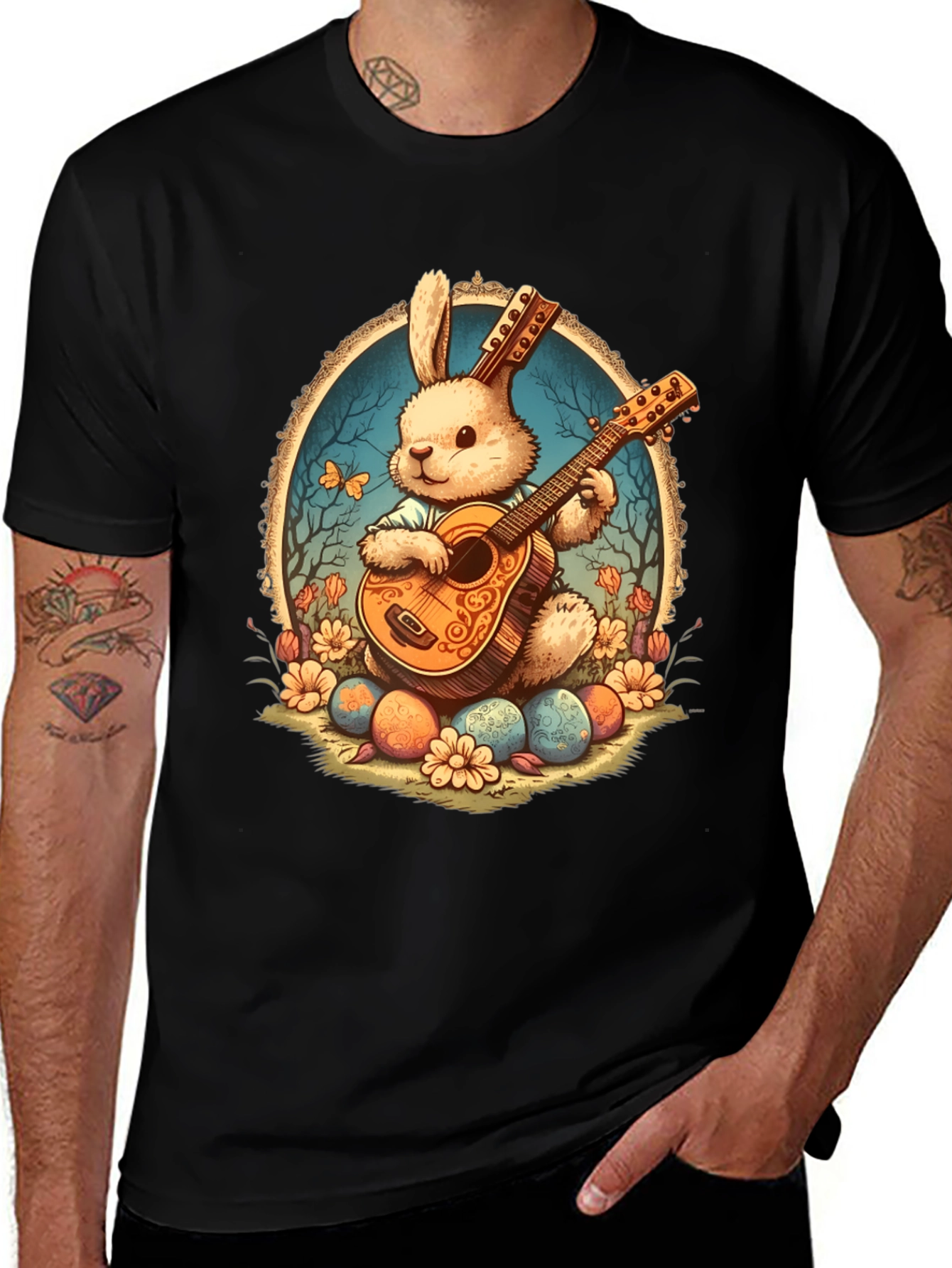 Variant 29 of Musical Easter Bunny T-Shirt