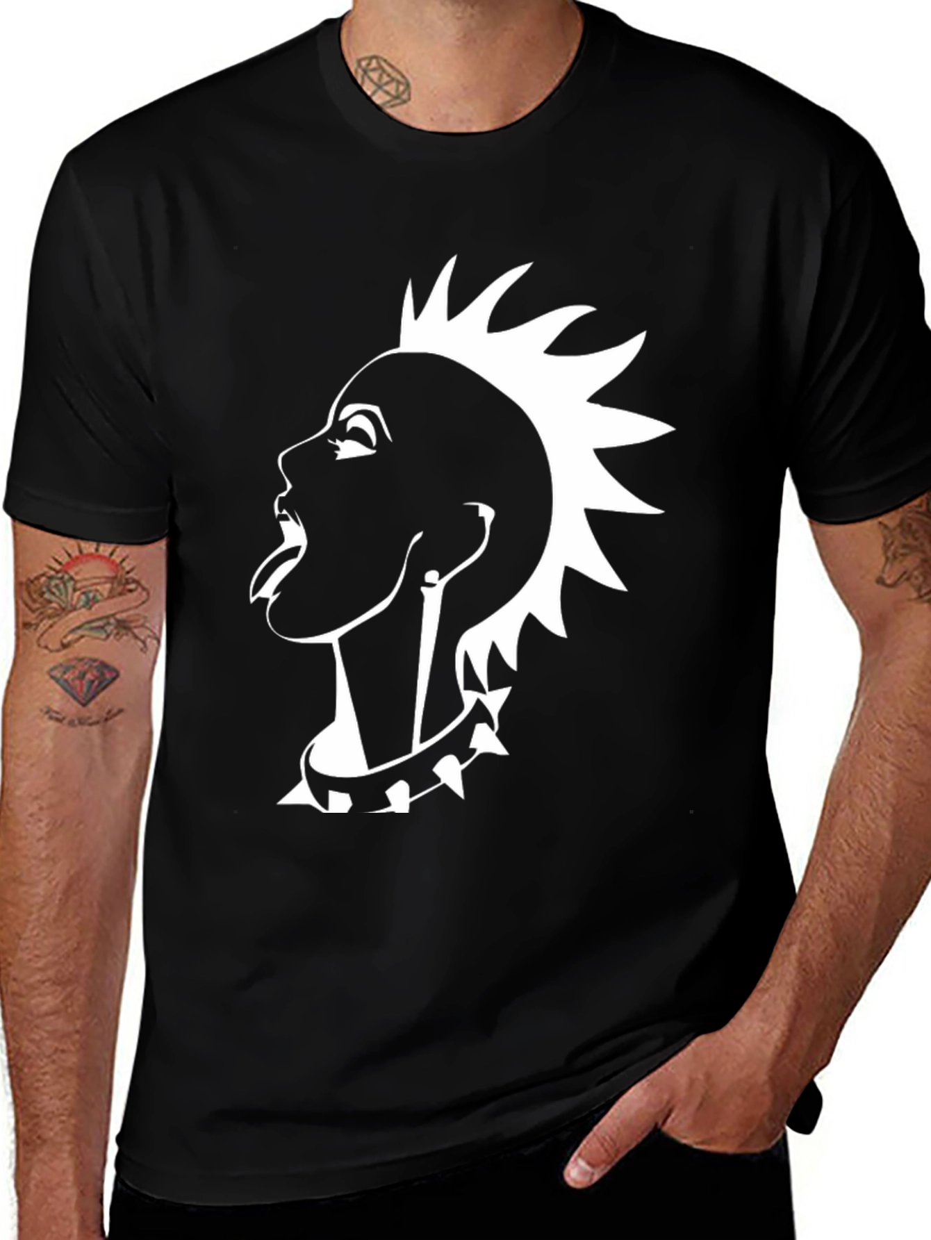Variant 25 of Punk Rock Graphic Tee - Bold & Edgy Style