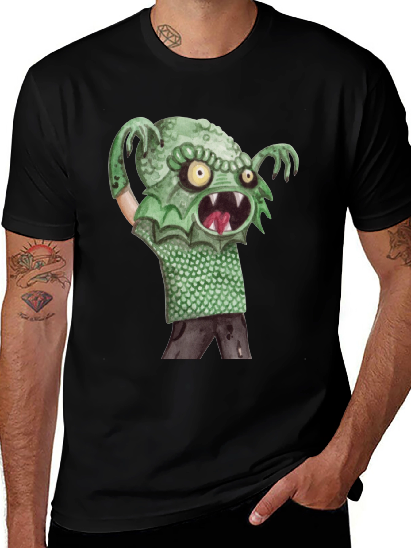 Variant 16 of Monster Puppet Graphic Tee