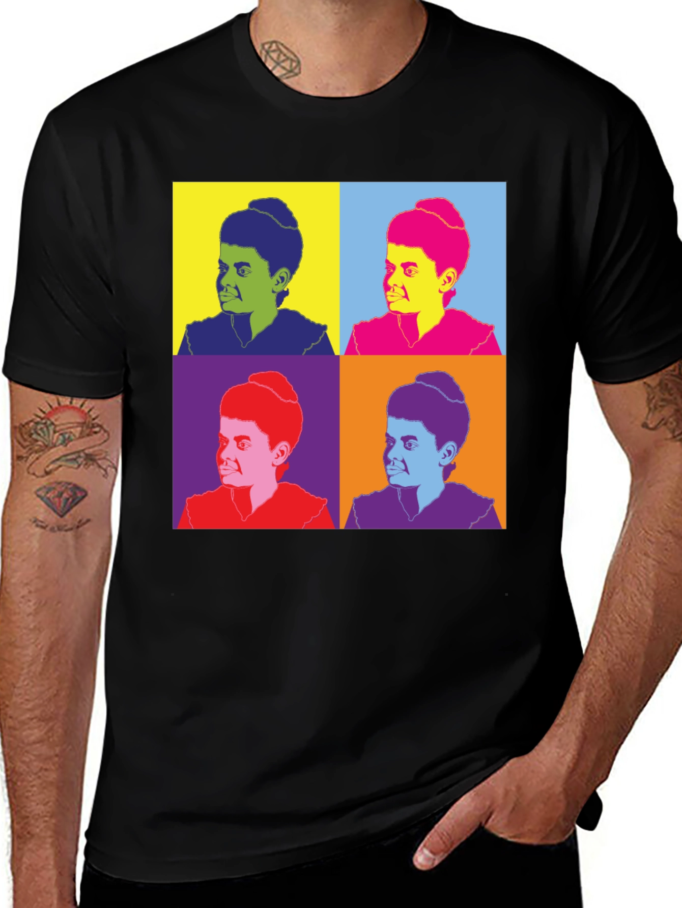 Variant 25 of Pop Art Portrait T-Shirt
