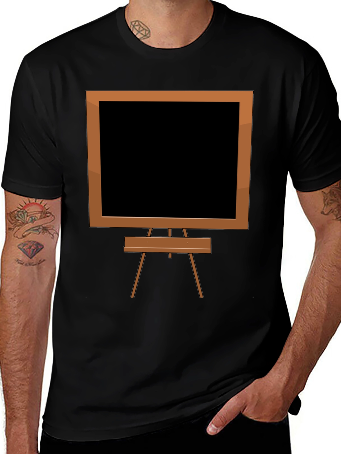 Variant 5 of Artist Easel Graphic T-Shirt