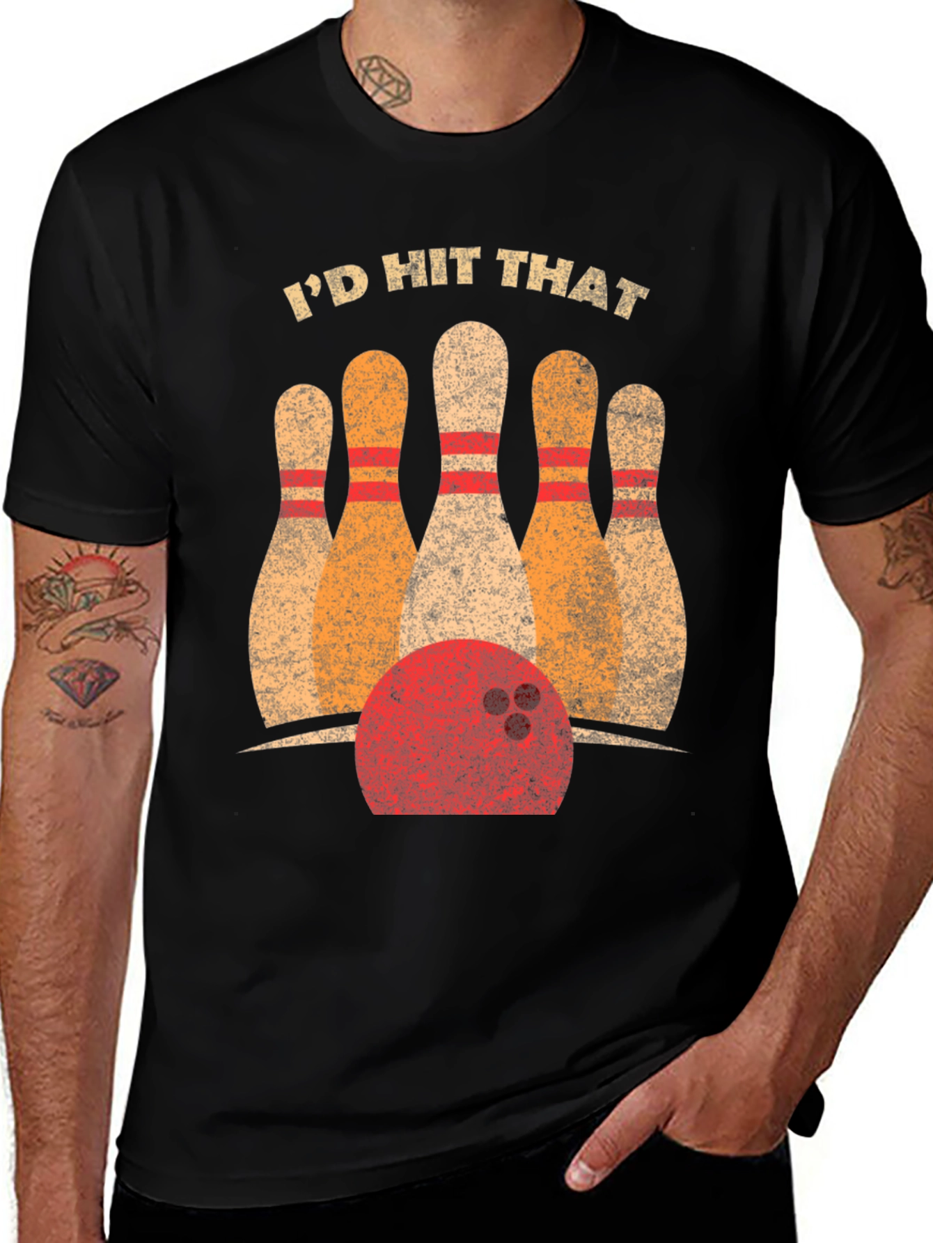 Variant 25 of I'd Hit That Bowling T-Shirt