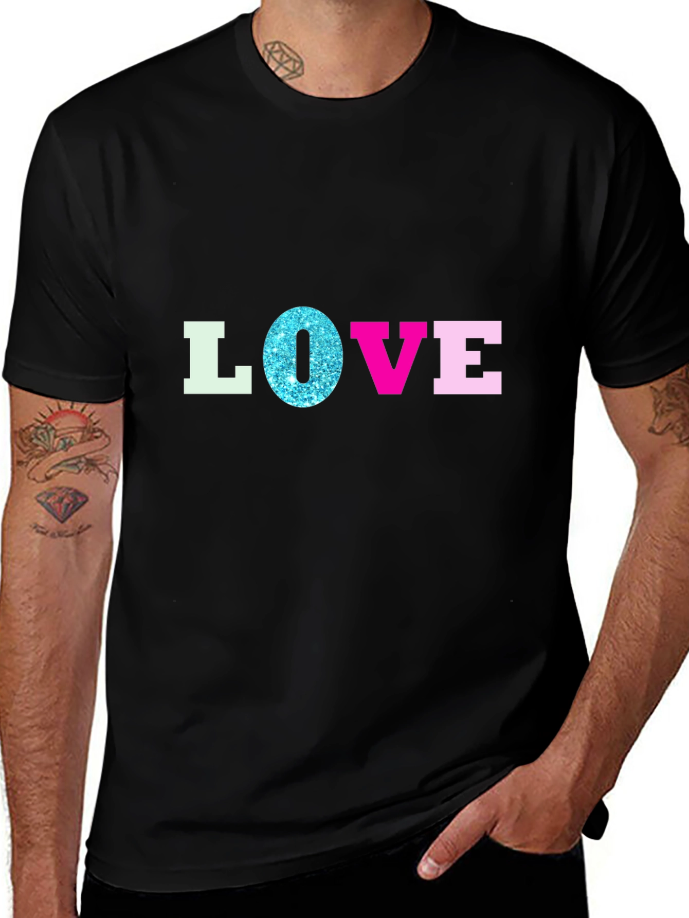 Variant 29 of Love T-Shirt - Stylish Graphic Tee for Men