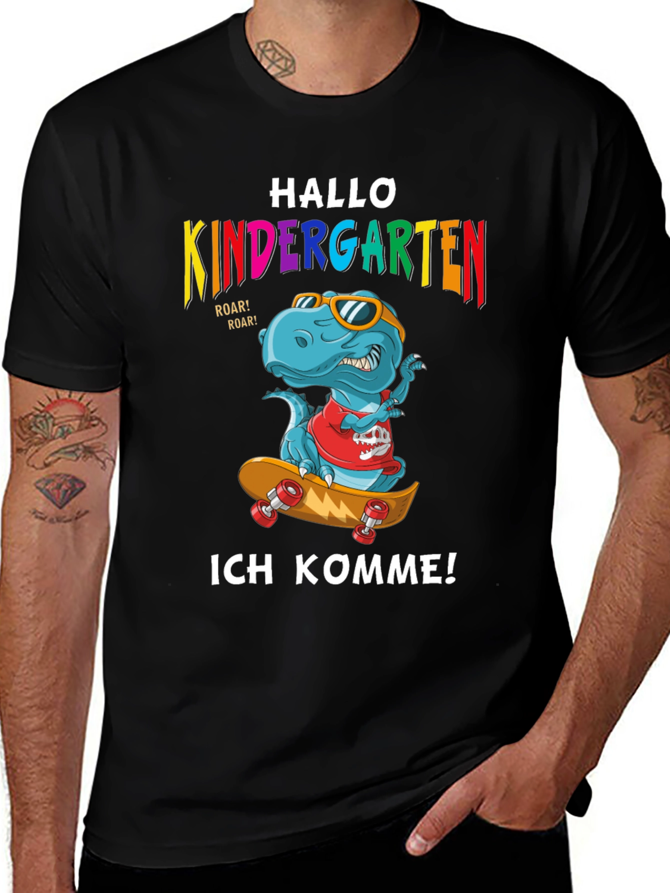 Variant 20 of Dino Kindergarten T-Shirt - Back to School
