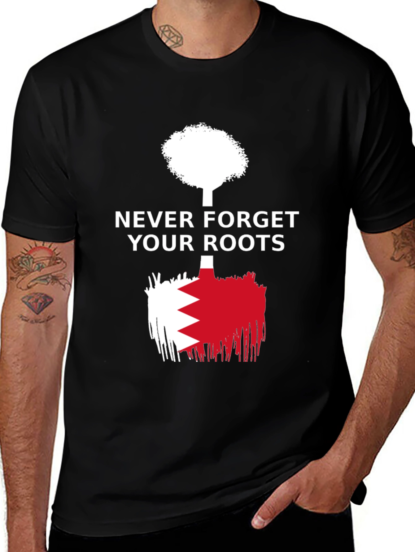 Variant 12 of Never Forget Roots Graphic T-Shirt
