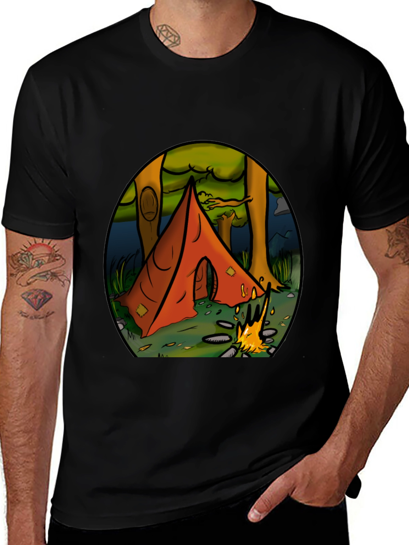 Variant 27 of Camping Adventure Tee