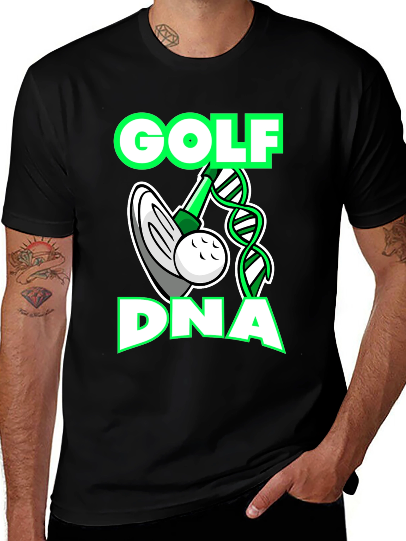 Golf DNA T-Shirt - Golfer Tee