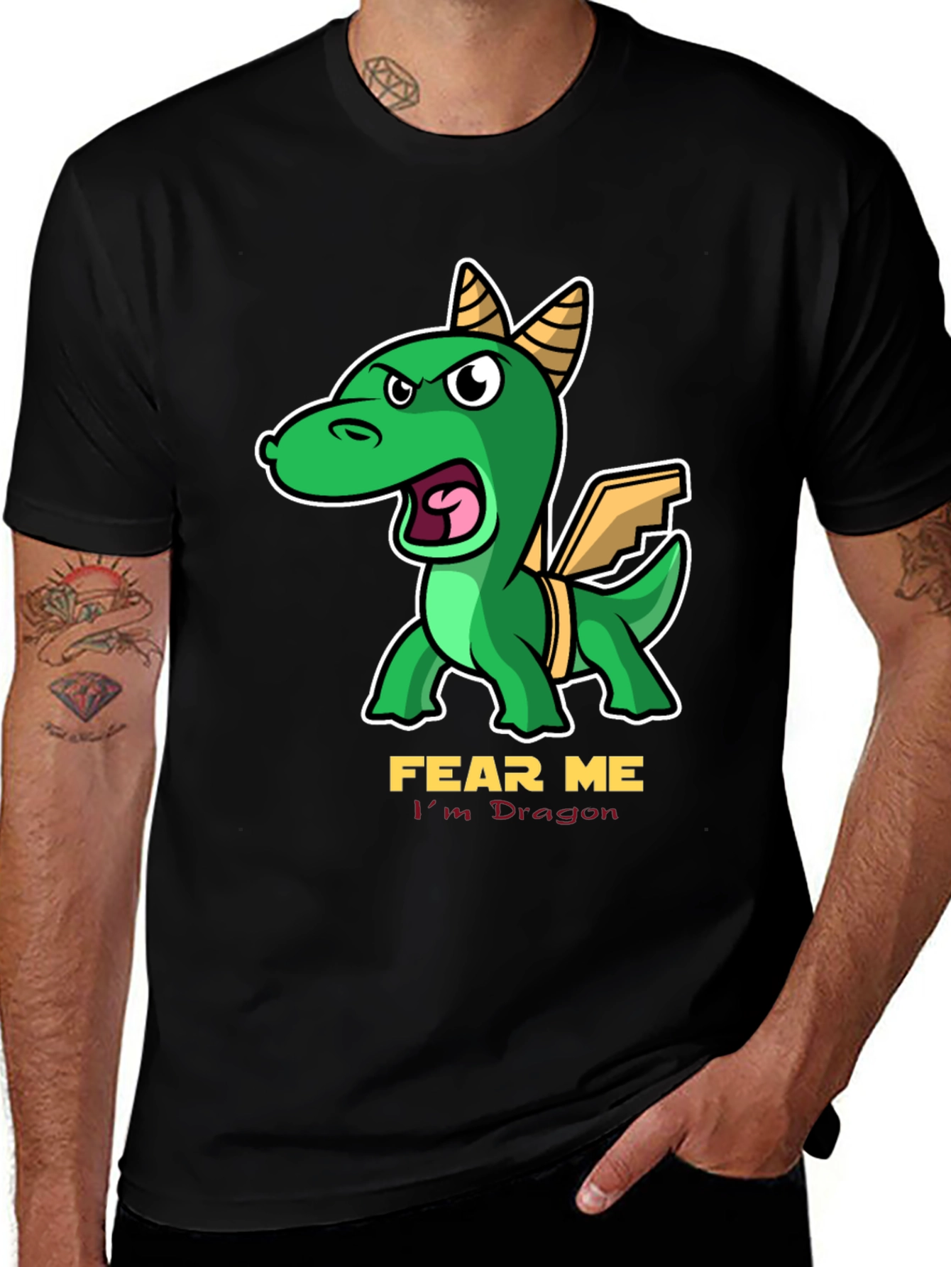 Variant 17 of Fear Me Dragon T-Shirt