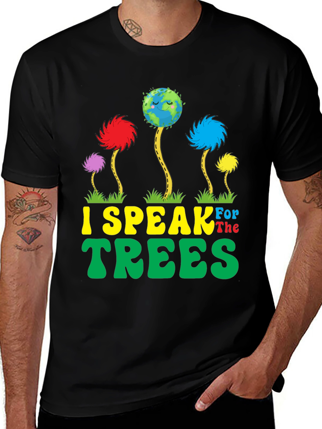 Variant 26 of I Speak For the Trees Graphic Tee