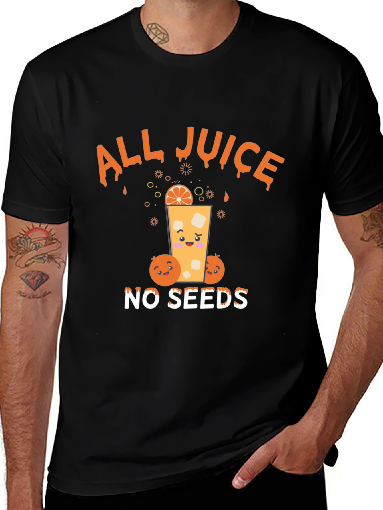 All Juice No Seeds Graphic Tee
