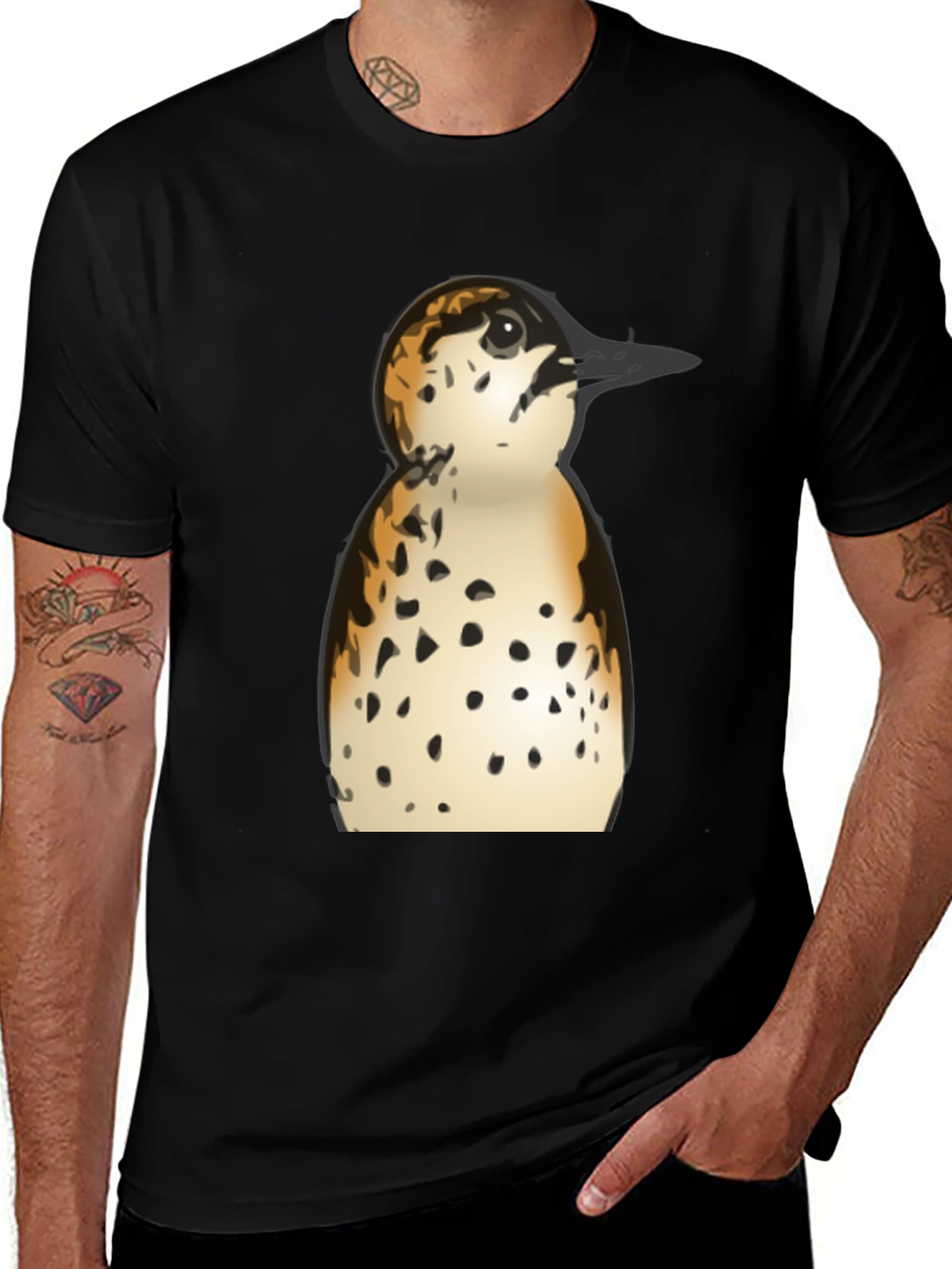 Variant 25 of Woodpecker Graphic T-Shirt - Unique Bird Lover Tee
