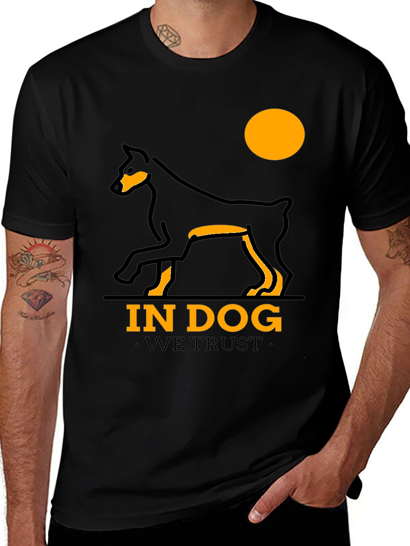 Variant 28 of In Dog We Trust Graphic T-Shirt