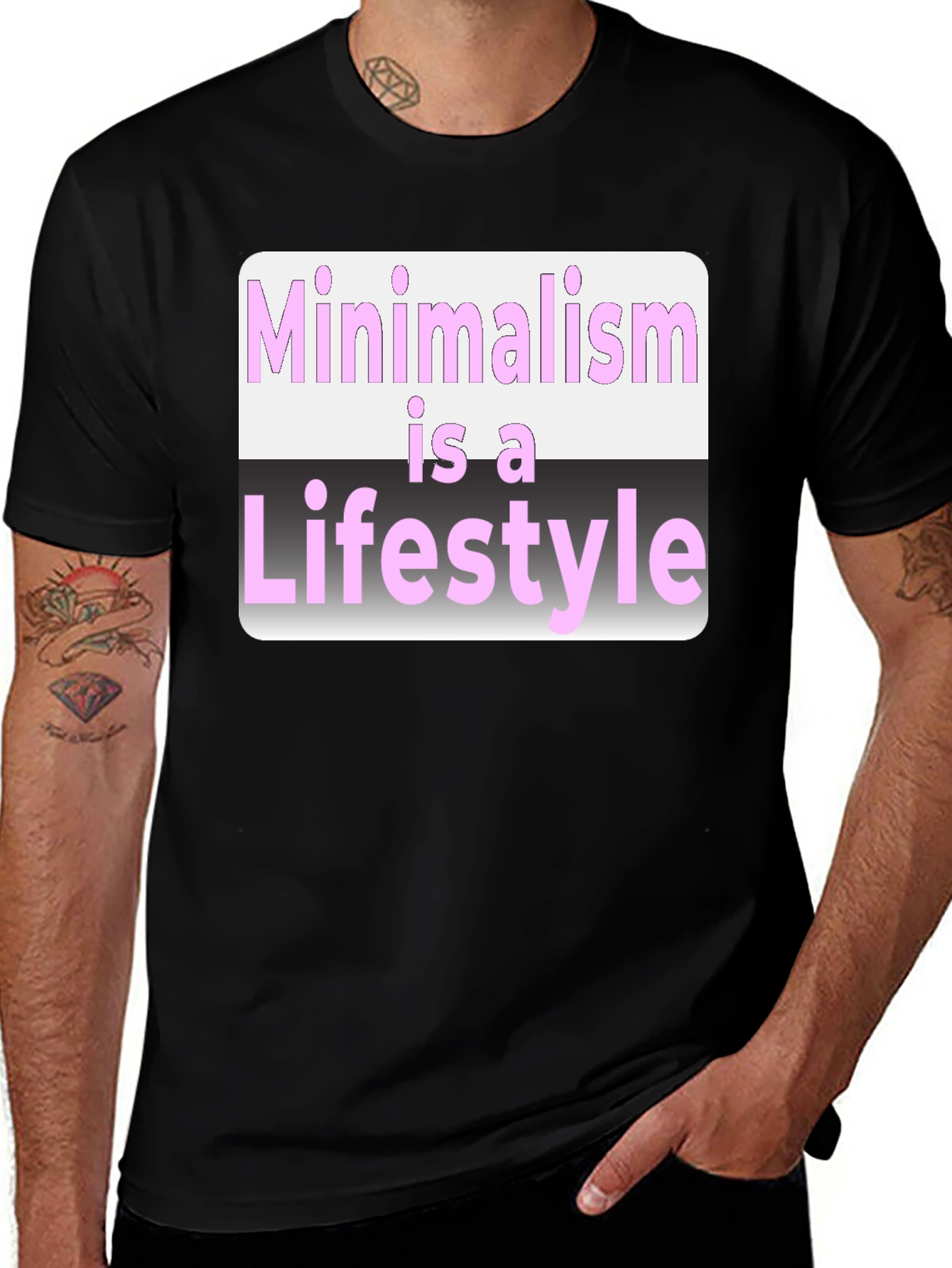 Variant 26 of Minimalism Lifestyle Graphic Tee
