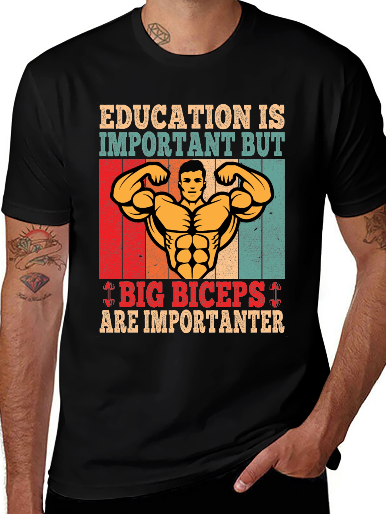 Variant 15 of Big Biceps Are Importanter T-Shirt
