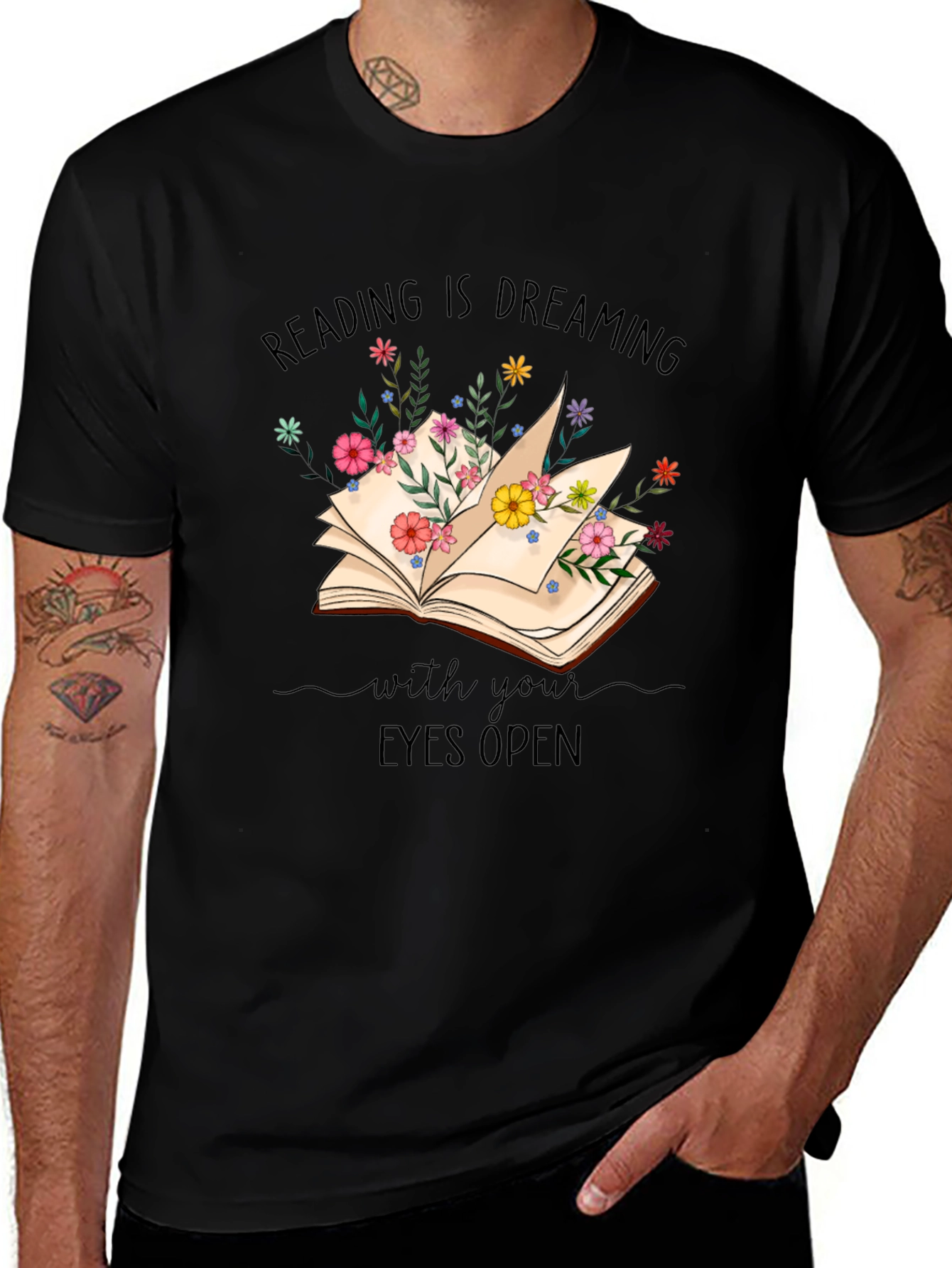 Variant 15 of Reading is Dreaming Graphic Tee