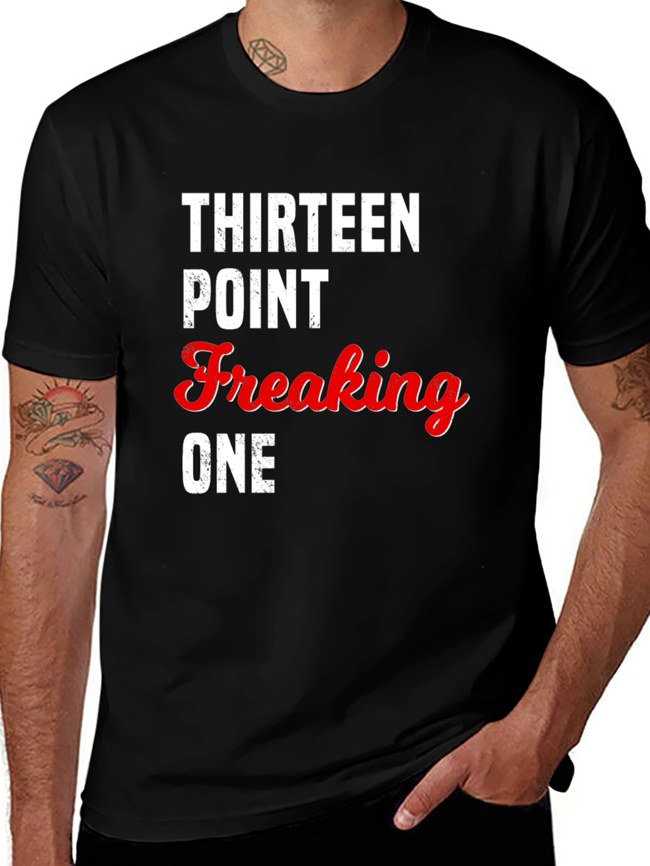 Variant 10 of Thirteen Point One T-Shirt - Marathon Runner Tee