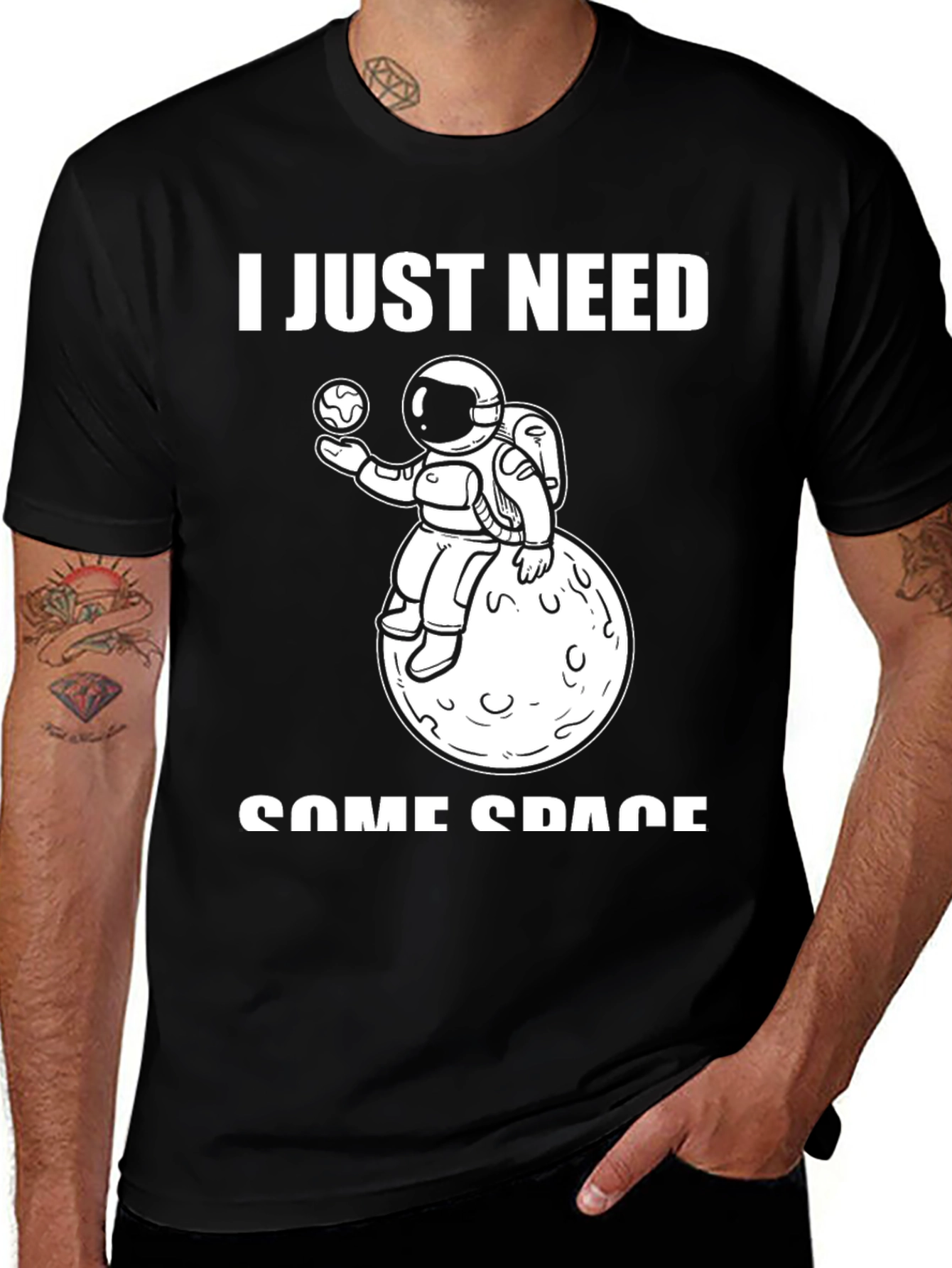 Variant 26 of I Just Need Some Space T-Shirt