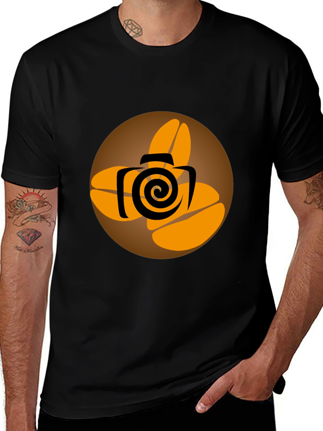 Variant 22 of Coffee Bean Camera Graphic Tee