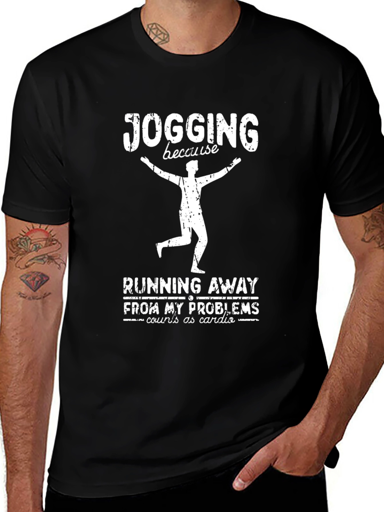 Variant 26 of Jogging Cardio Graphic Tee